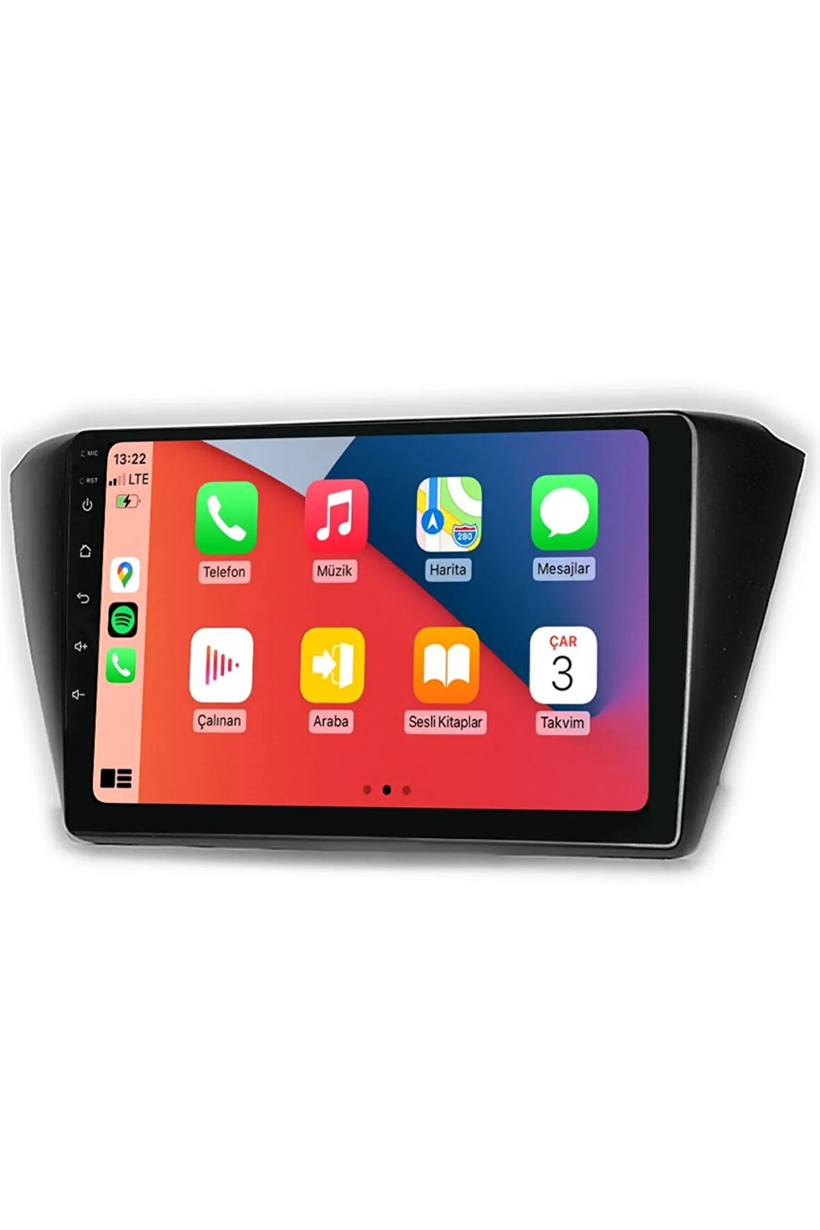 Skoda Fabia 2015-2018 4+32 Qled Ekran Carplay Androidautolu Multimedia Navigasyon Sistemi