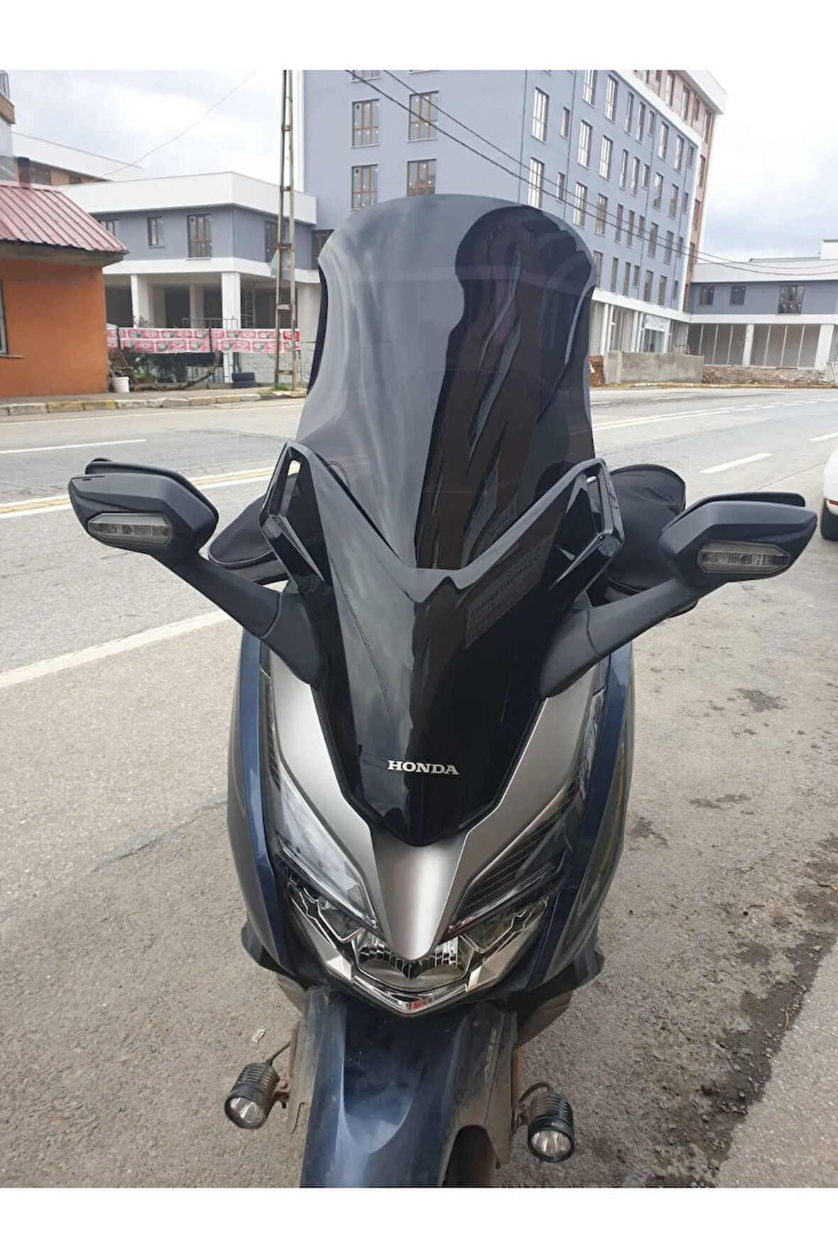 Honda Forza250 Siperlik Ön Cam 2018 2020 Model 58cm Siyah Renkli 4mm