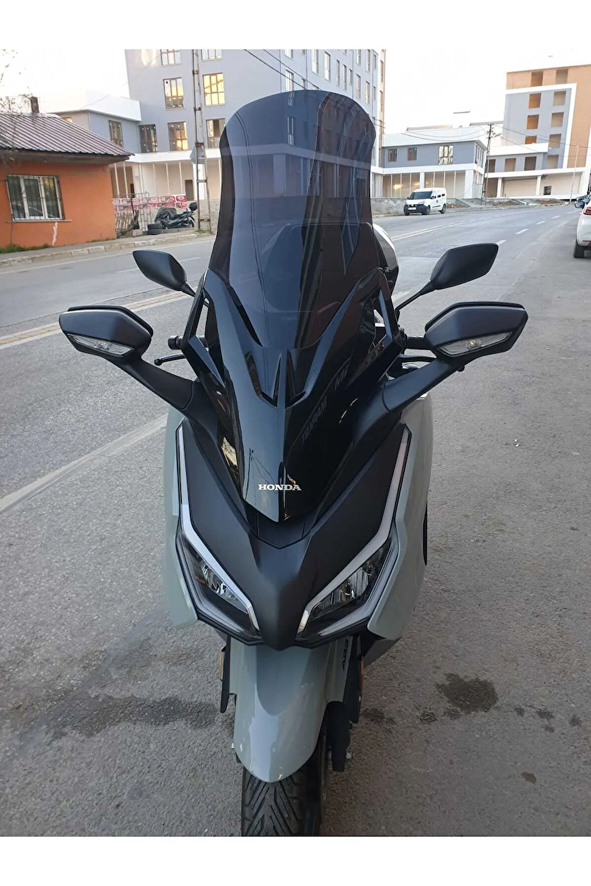 Honda Forza250 Siperlik Ön Cam 2021 2024 Model 63cm Şeffaf Renkli 4mm UZUN CAM