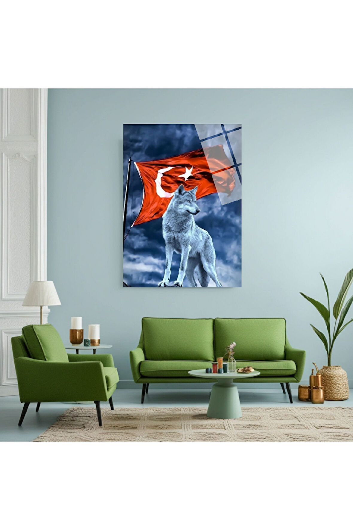 Pitbul Cam Tablo | Dayanıklı Temperli Cam