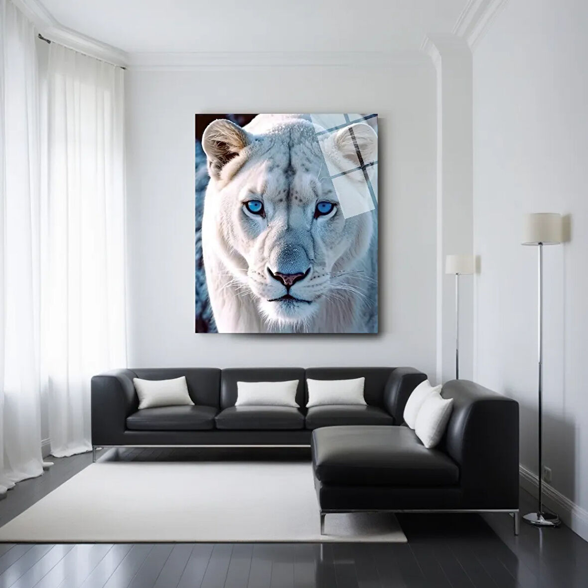 Kaplan Yansıma Cam Tablo | Dayanıklı Temperli Cam