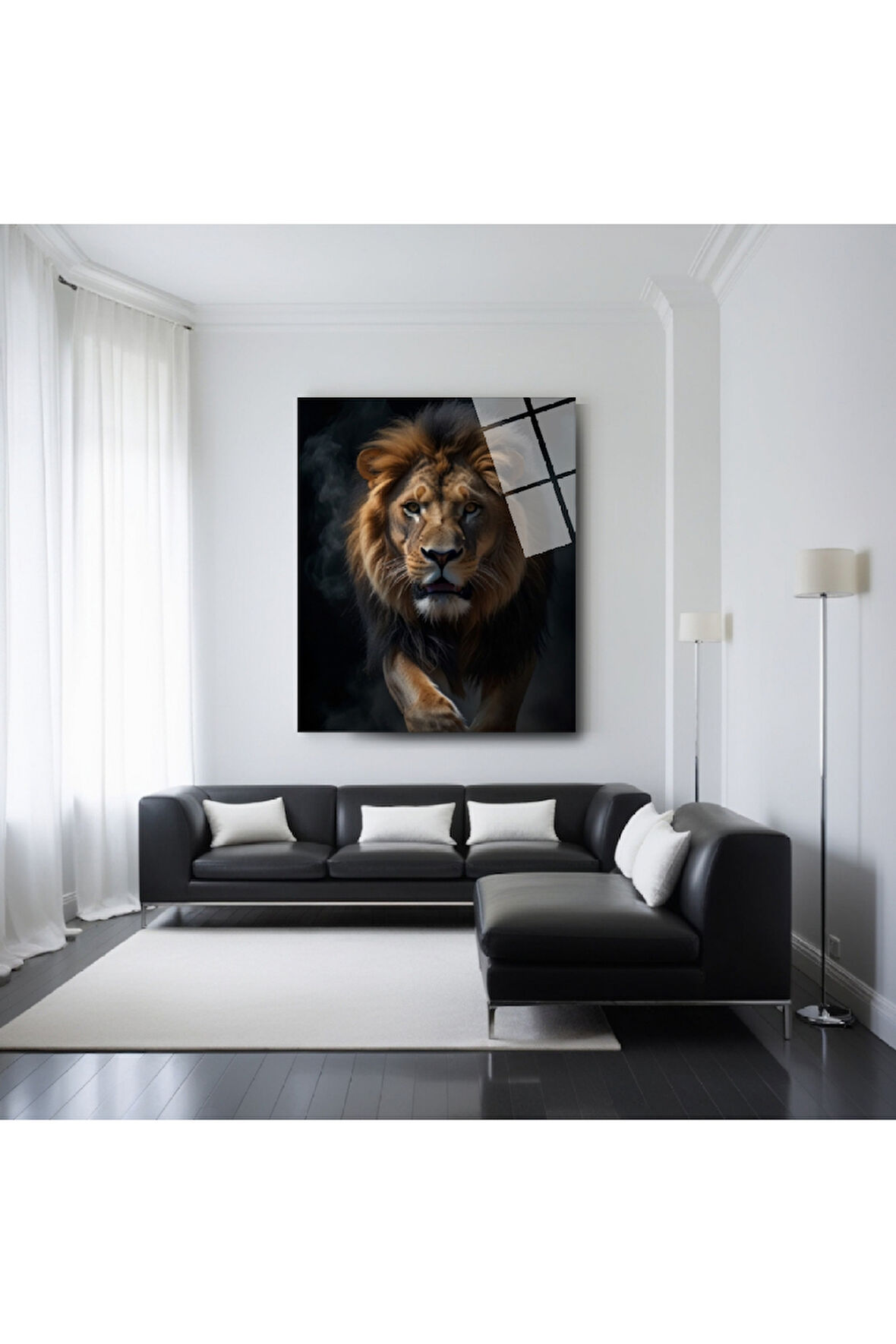 Hayvan Fotoğrafları Cam Tablo | Dayanıklı Temperli Cam