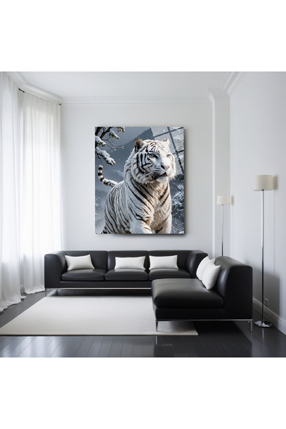 Hayvan Fotoğrafları Cam Tablo | Dayanıklı Temperli Cam
