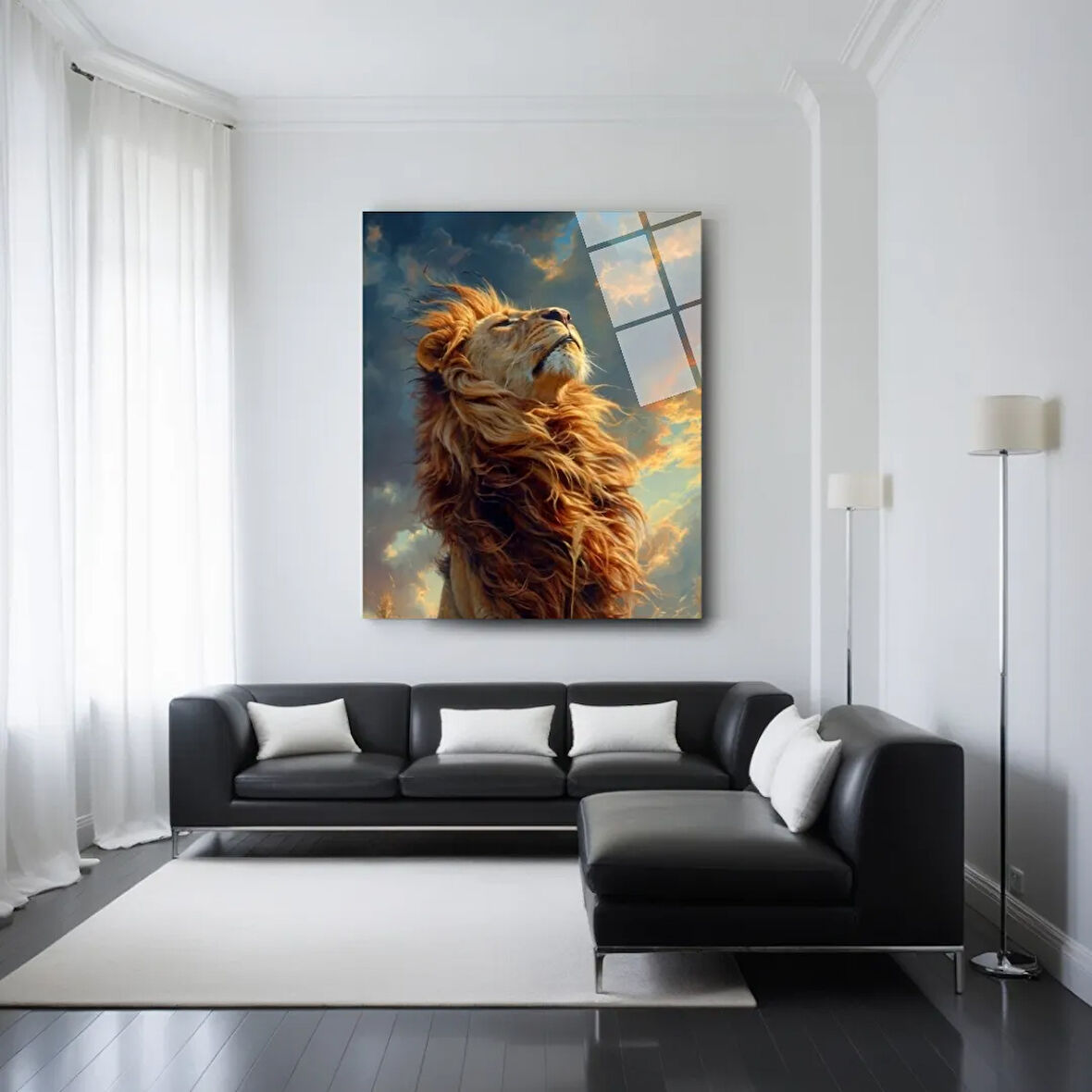 Hayvan Fotoğrafları Cam Tablo | Dayanıklı Temperli Cam