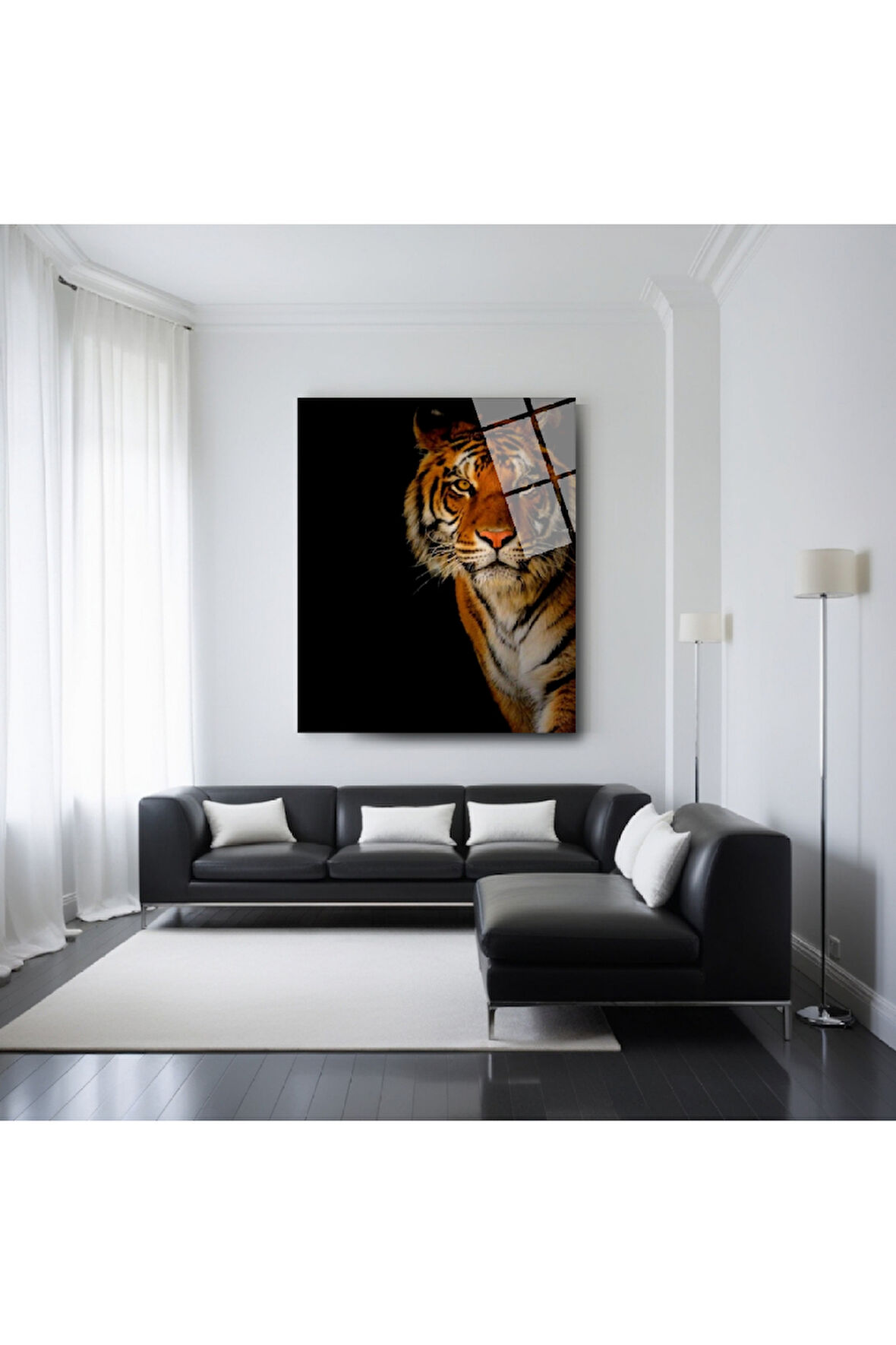 Hayvan Fotoğrafları Cam Tablo | Dayanıklı Temperli Cam