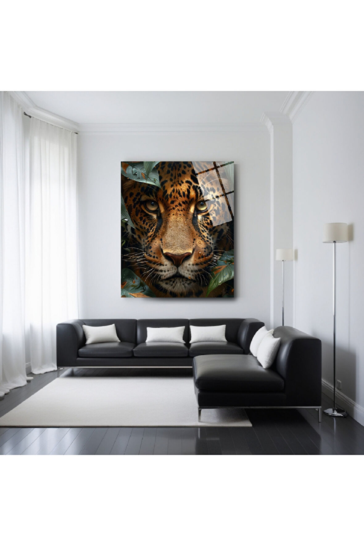 Hayvan Fotoğrafları Cam Tablo | Dayanıklı Temperli Cam