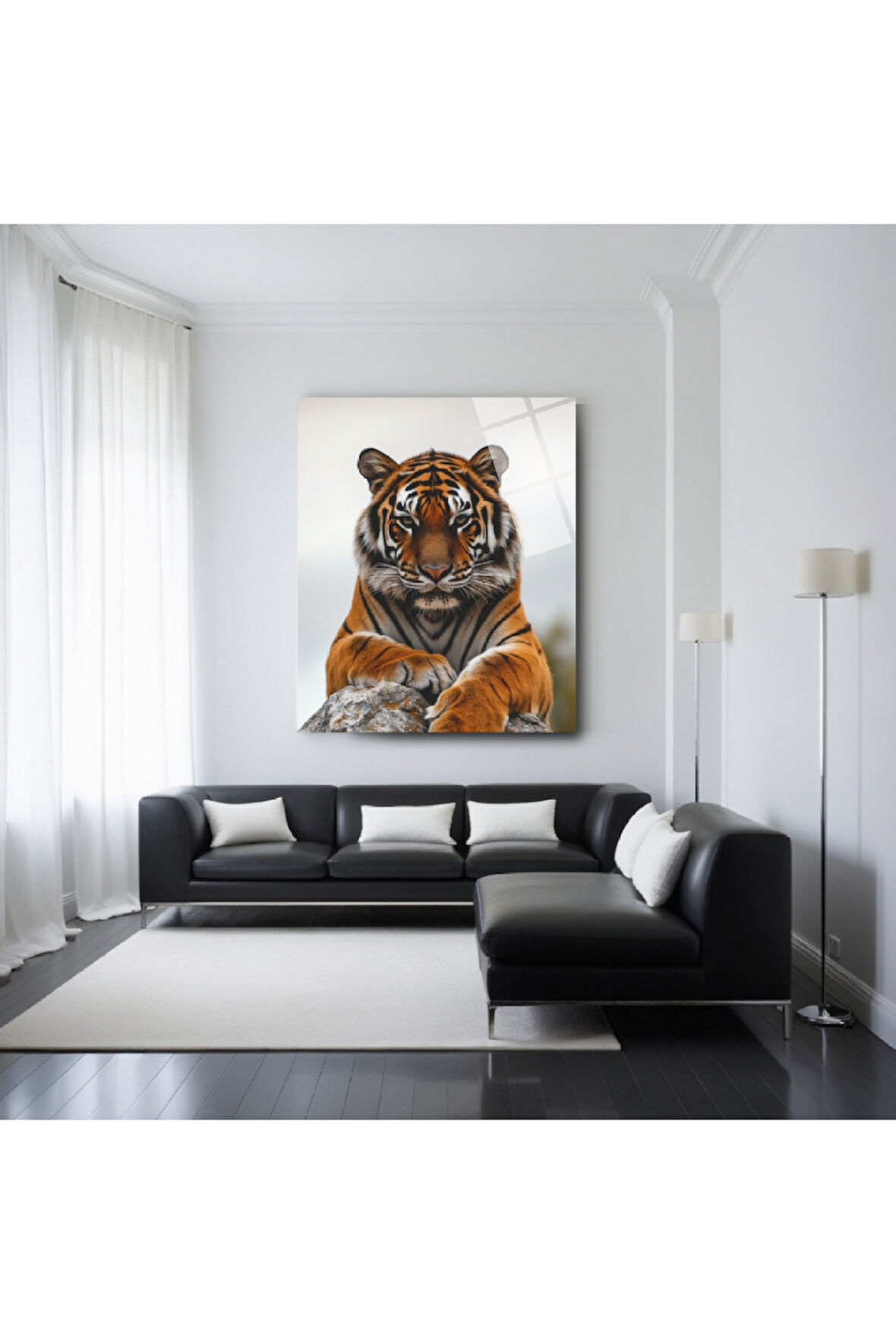 Hayvan Fotoğrafları Cam Tablo | Dayanıklı Temperli Cam