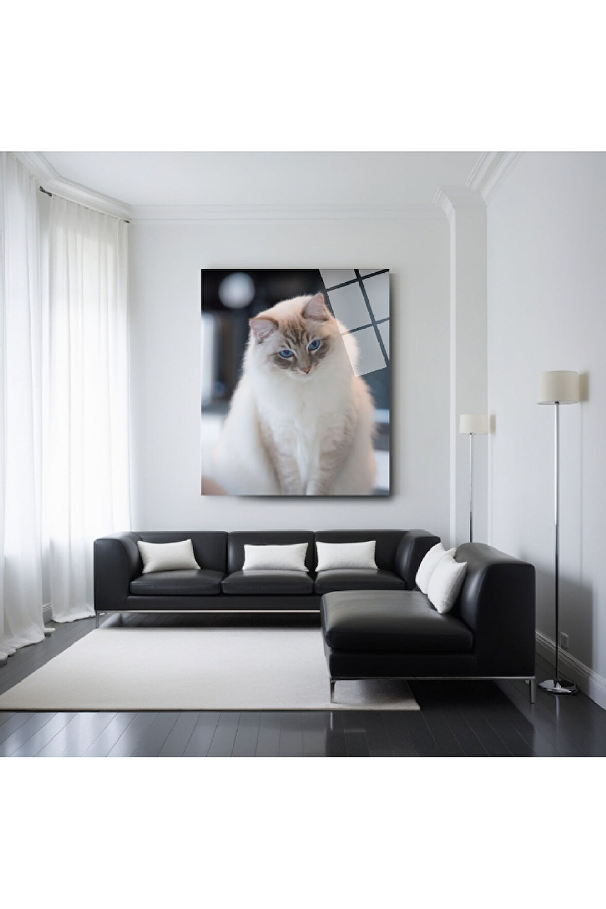 Hayvan Fotoğrafları Cam Tablo | Dayanıklı Temperli Cam