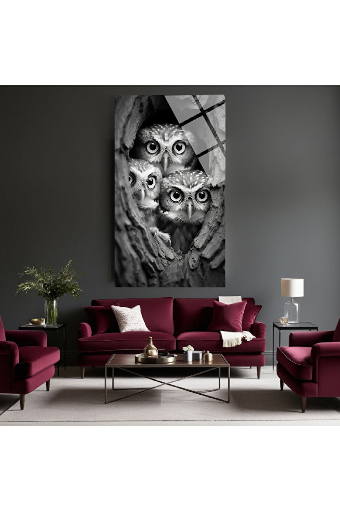 Hayvan Fotoğrafları Cam Tablo | Dayanıklı Temperli Cam