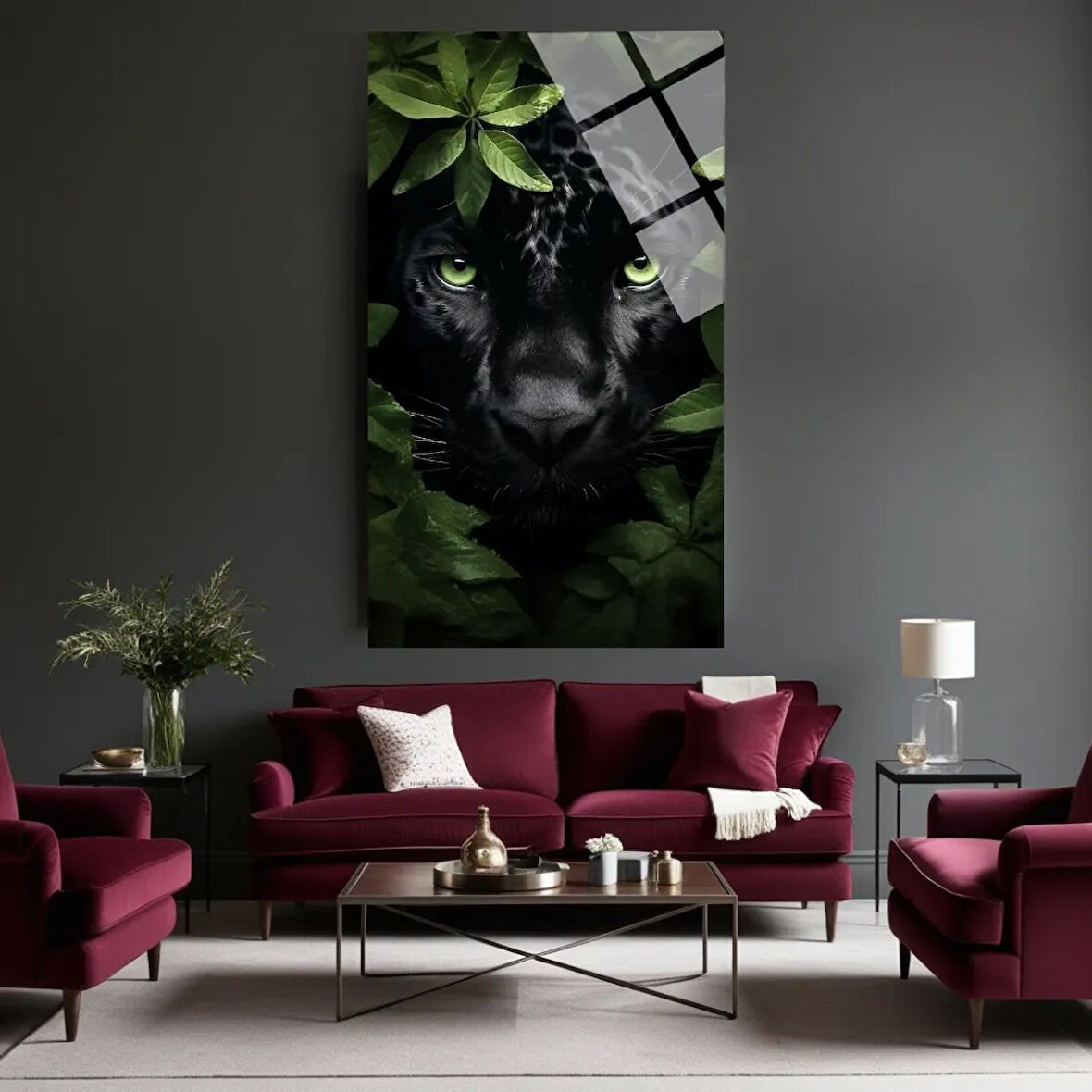 Hayvan Fotoğrafları Cam Tablo | Dayanıklı Temperli Cam