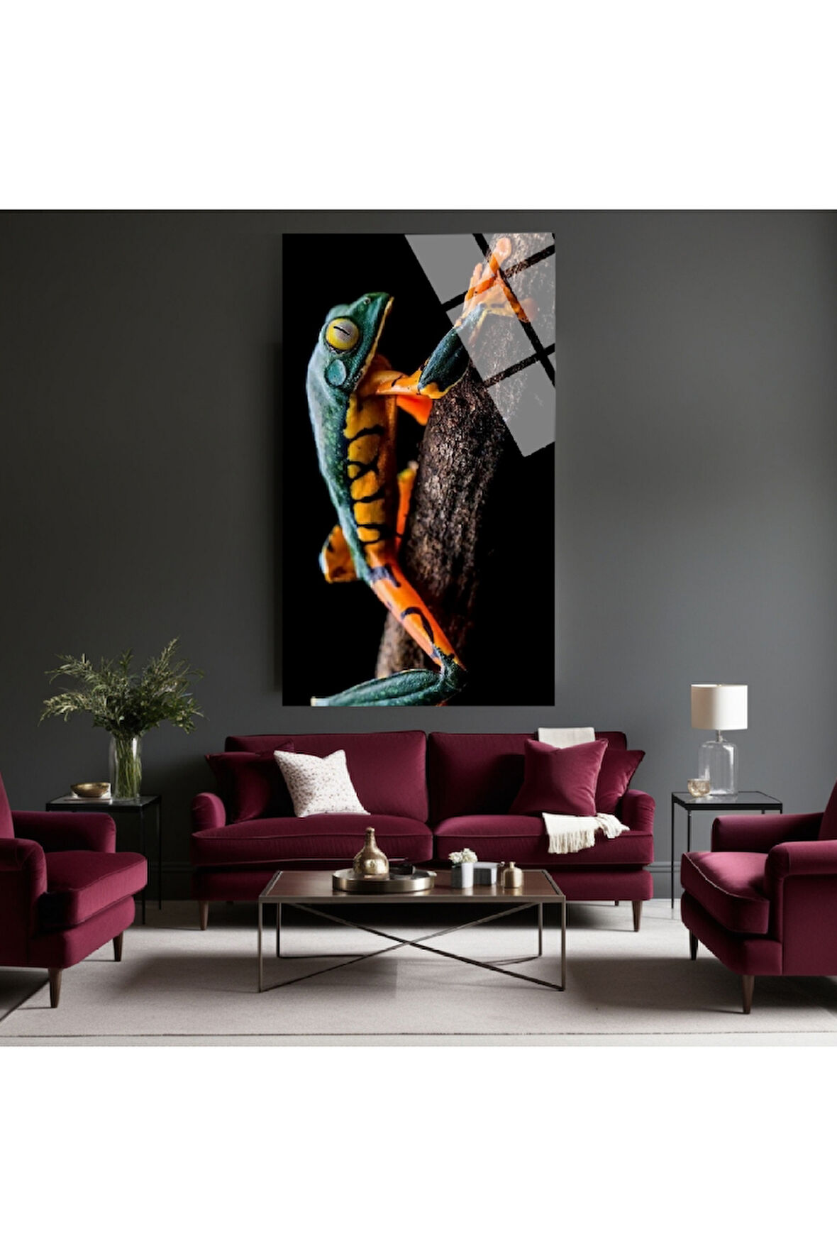 Hayvan Fotoğrafları Cam Tablo | Dayanıklı Temperli Cam