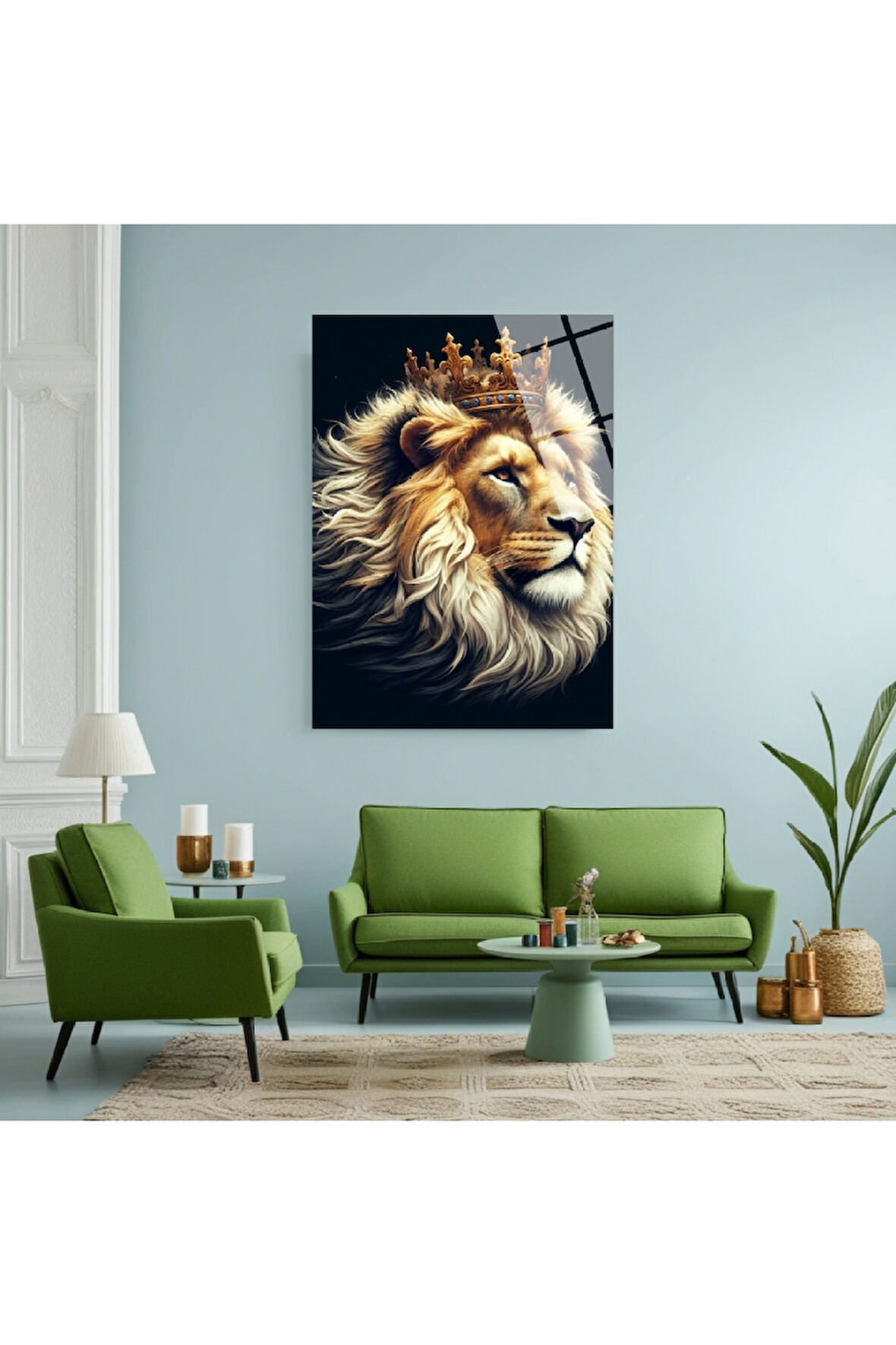Aslan Cam Tablo | Dayanıklı Temperli Cam