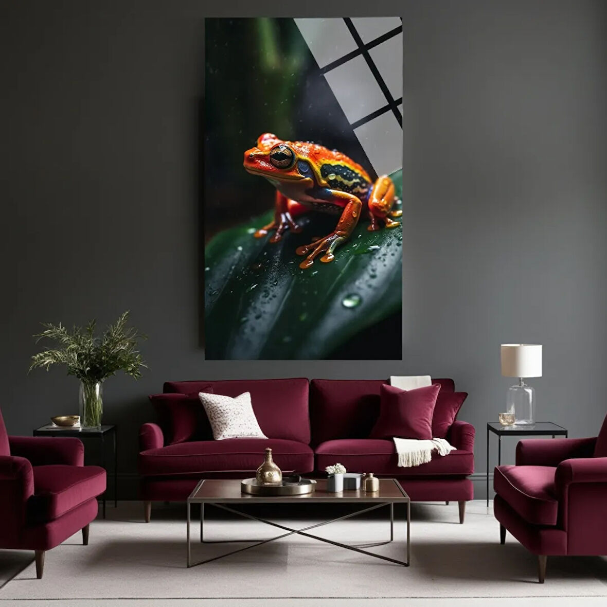 Hayvan Fotoğrafları Cam Tablo | Dayanıklı Temperli Cam