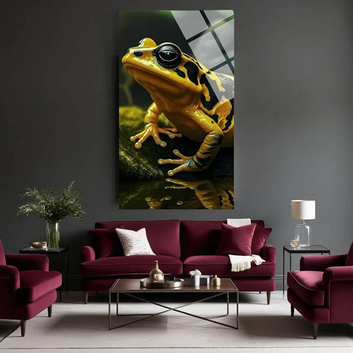 Hayvan Fotoğrafları Cam Tablo | Dayanıklı Temperli Cam