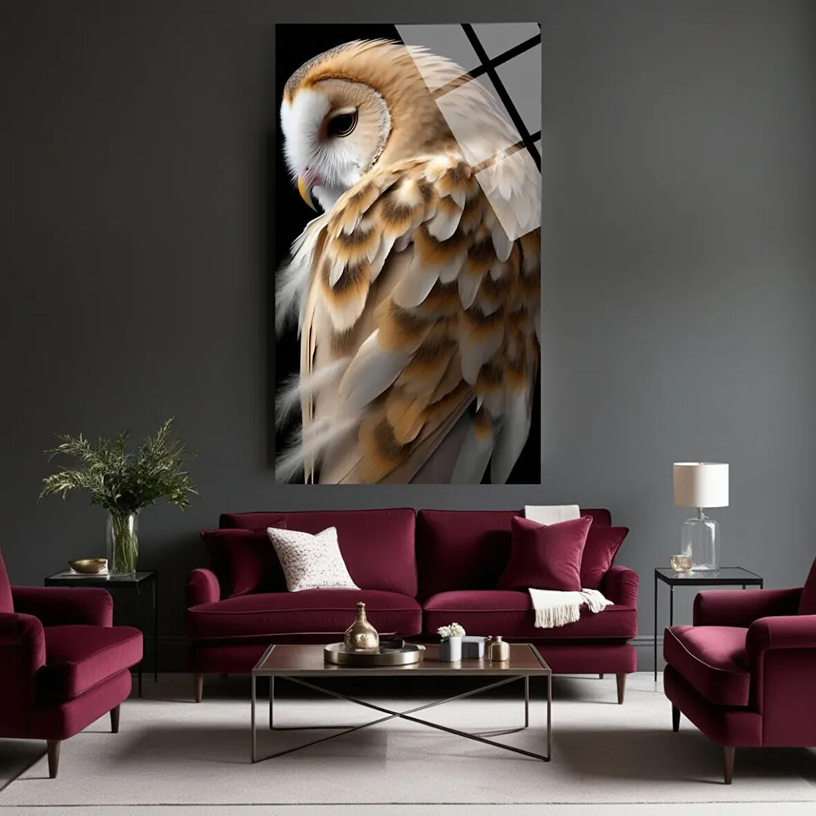 Hayvan Fotoğrafları Cam Tablo | Dayanıklı Temperli Cam