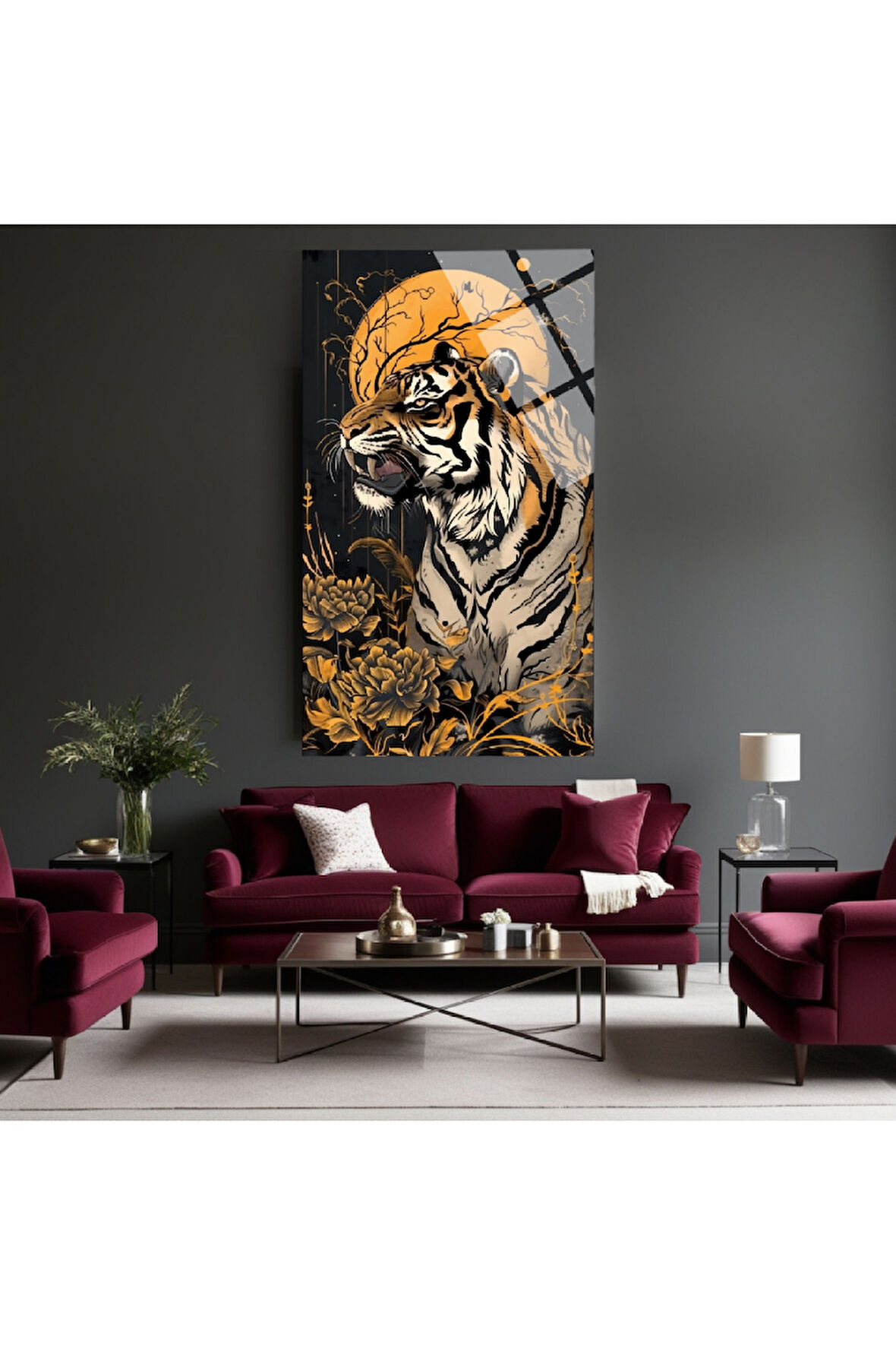 Hayvan Fotoğrafları Cam Tablo | Dayanıklı Temperli Cam