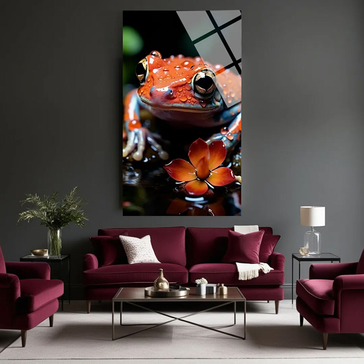 Hayvan Fotoğrafları Cam Tablo | Dayanıklı Temperli Cam