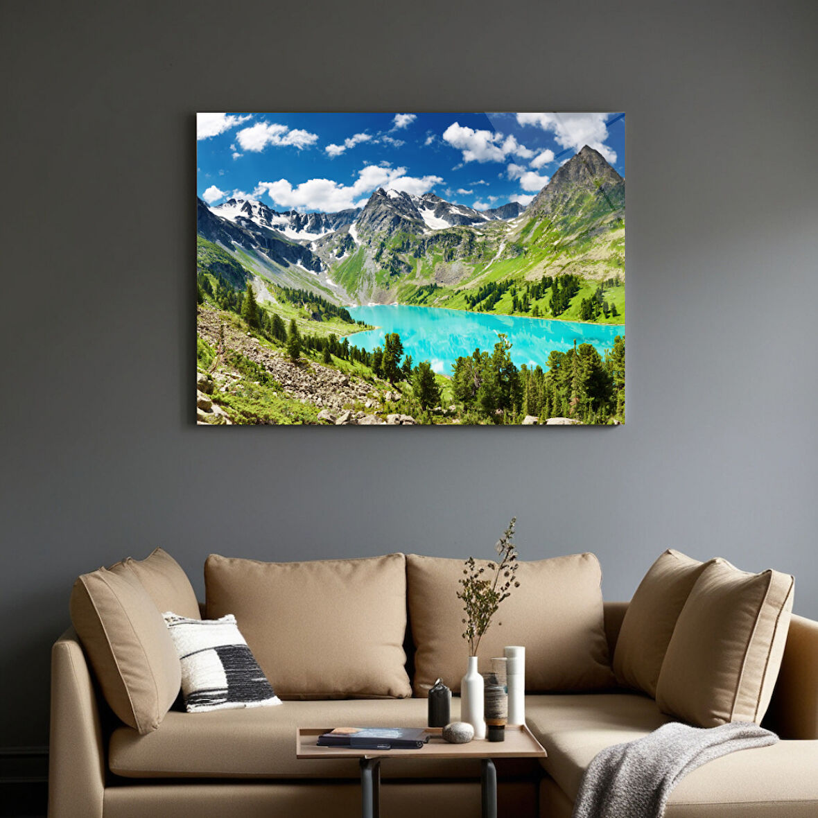 Doğa ve Manzara Fotoğrafları, Manzara Cam Tablo