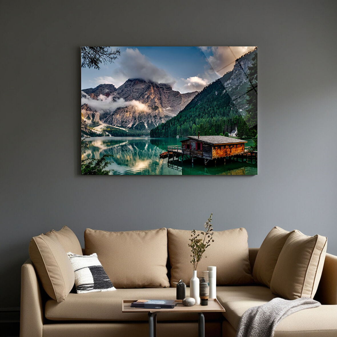 Doğa ve Manzara Fotoğrafları, Manzara Cam Tablo