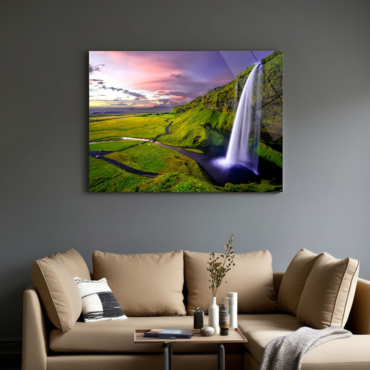 Doğa ve Manzara Fotoğrafları, Manzara Cam Tablo