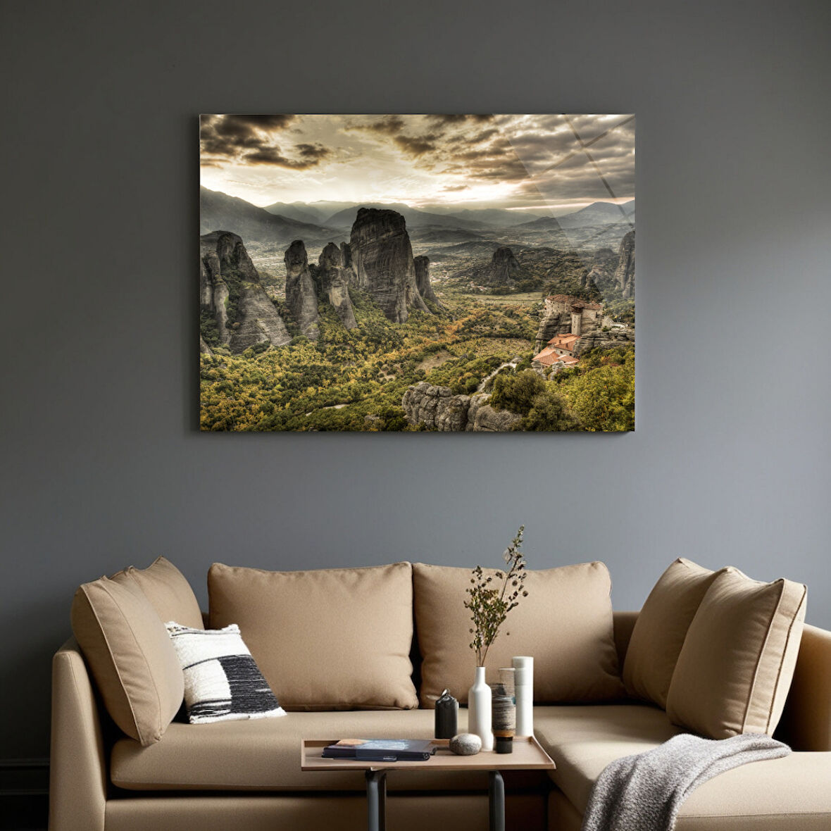 Doğa ve Manzara Fotoğrafları, Manzara Cam Tablo