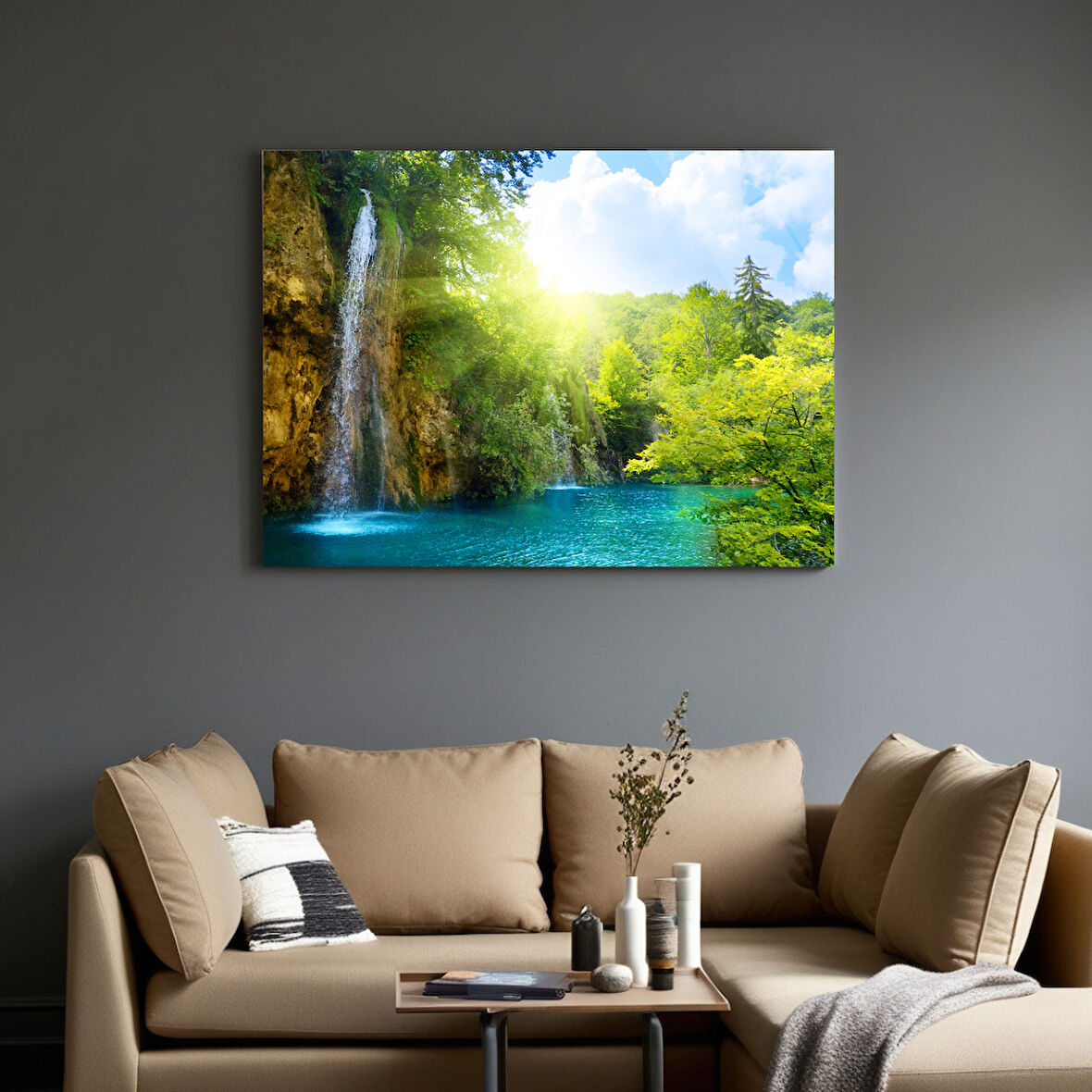 Doğa ve Manzara Fotoğrafları, Manzara Cam Tablo