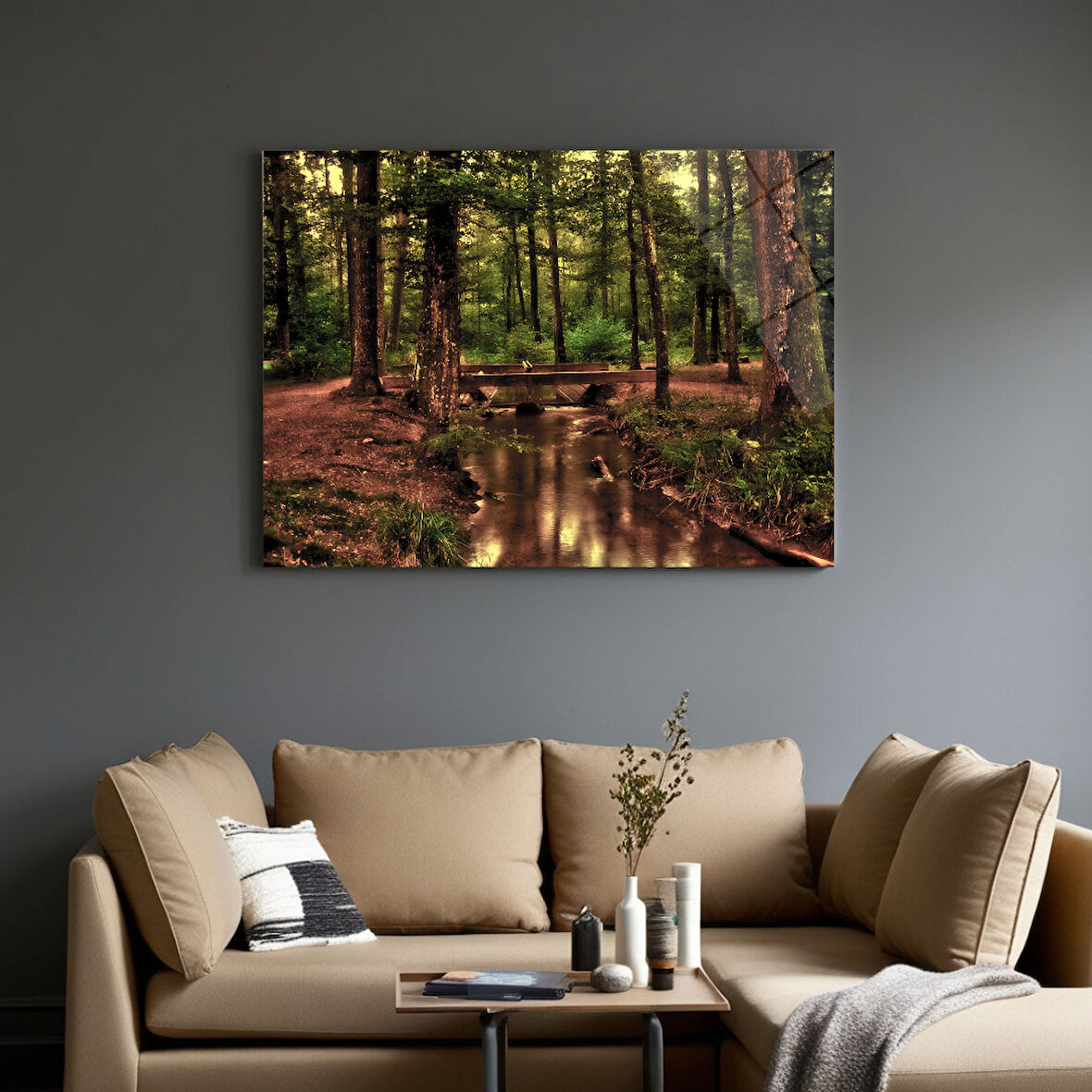 Doğa ve Manzara Fotoğrafları, Manzara Cam Tablo