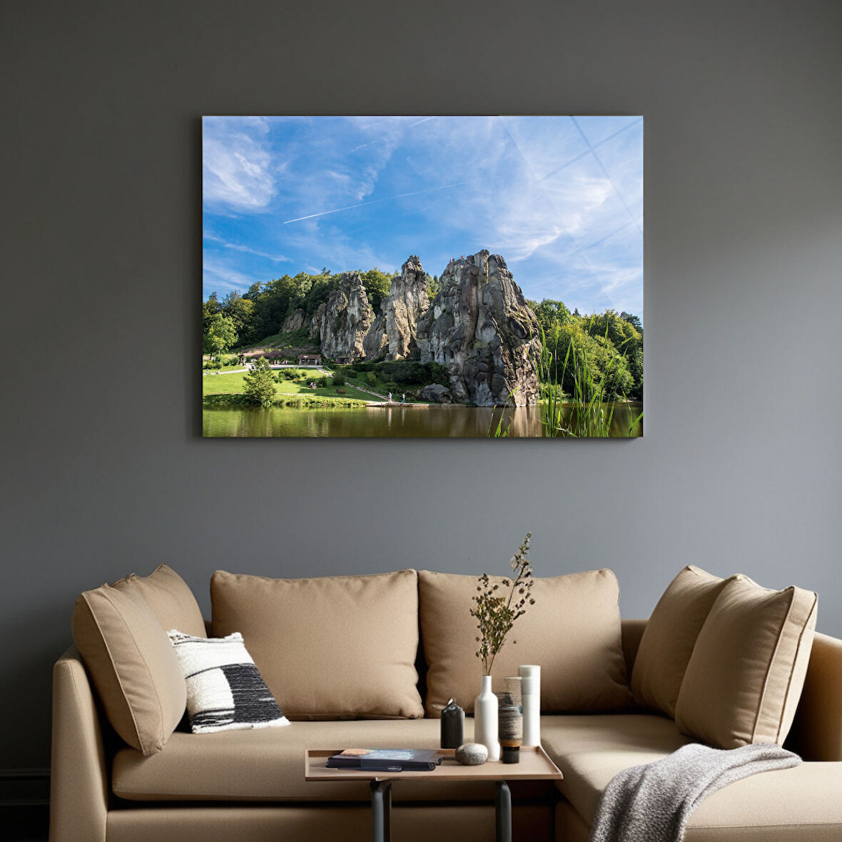 Doğa ve Manzara Fotoğrafları, Manzara Cam Tablo