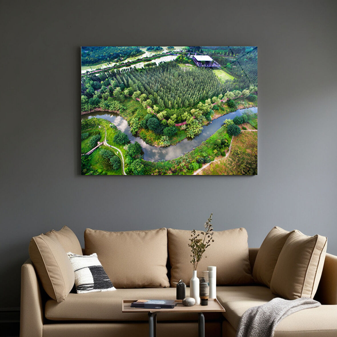 Doğa ve Manzara Fotoğrafları, Manzara Cam Tablo