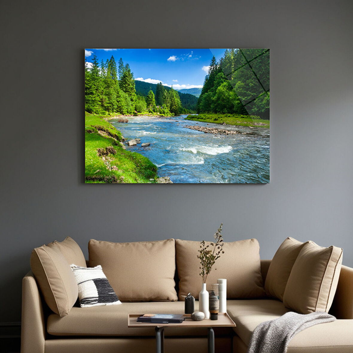 Doğa ve Manzara Fotoğrafları, Manzara Cam Tablo