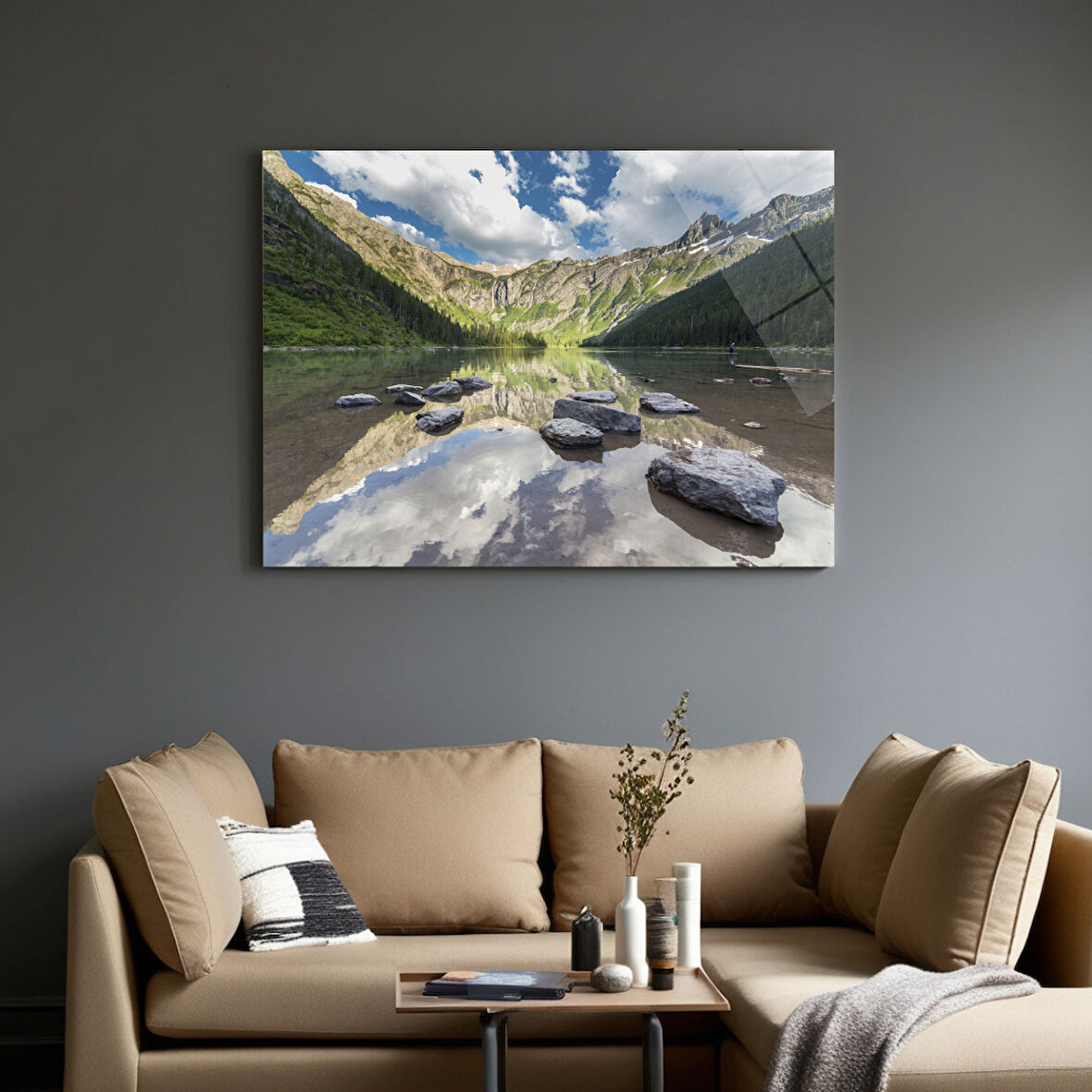 Doğa ve Manzara Fotoğrafları, Manzara Cam Tablo