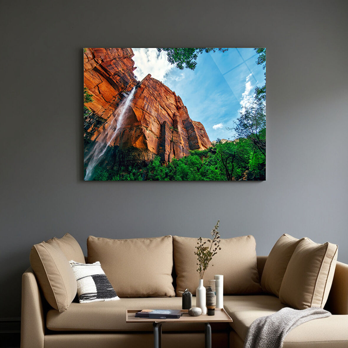 Doğa ve Manzara Fotoğrafları, Manzara Cam Tablo