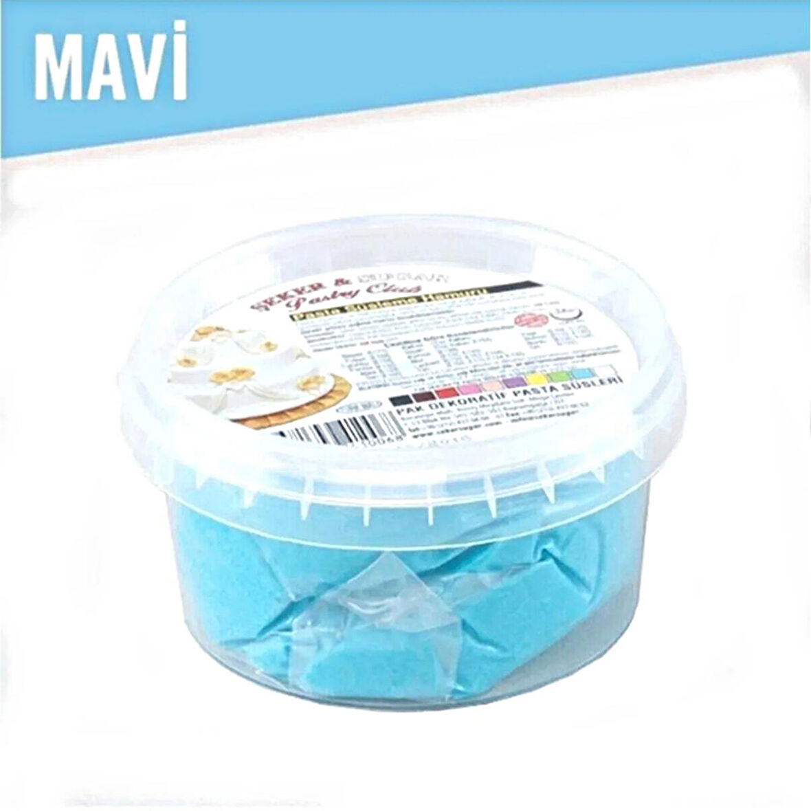 Şeker Sugar Şeker Hamuru Mavi (200 G)