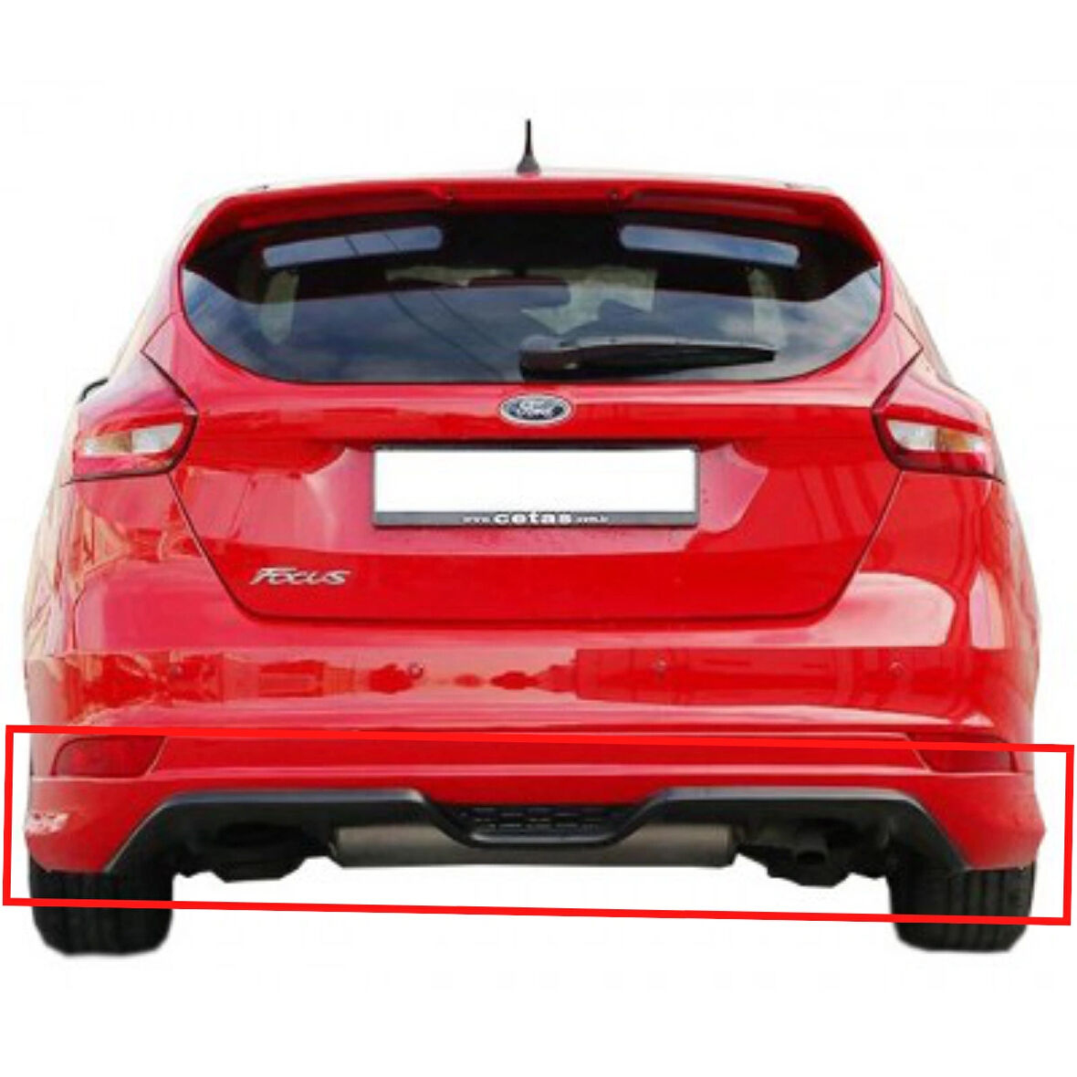 FOCUS 3.5 HB 2015-2018 MAKYAJLI ARKA EK (( BOYASIZ ))