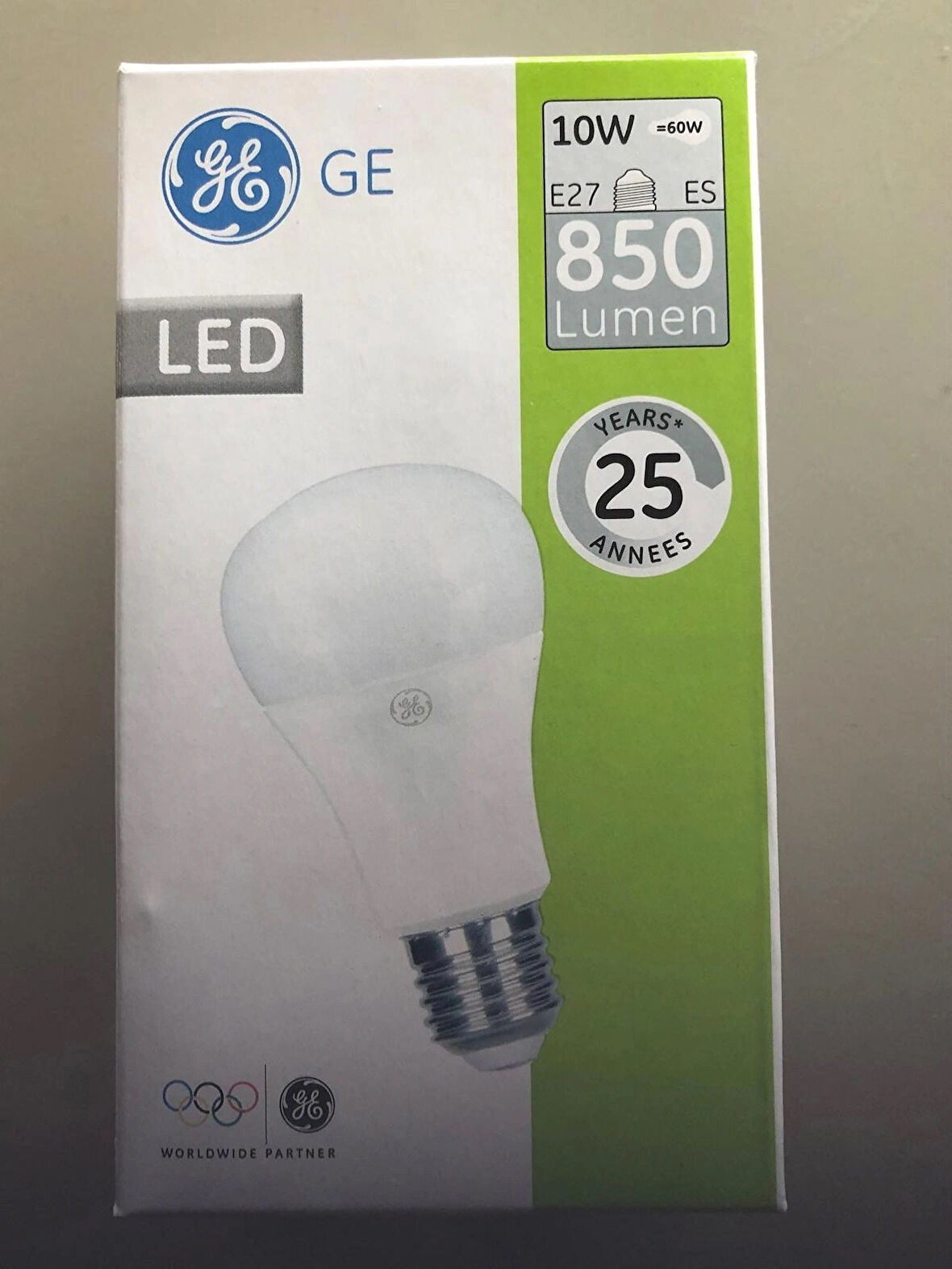 6 ADET GENERAL ELC LED 10W=60W 850 LÜMEN 6500K BEYAZ 25.000 SAAT