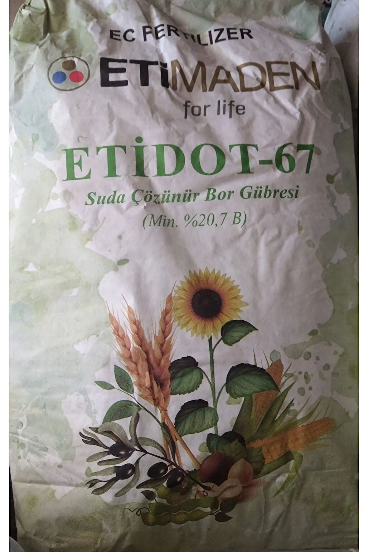 Bor 20 Kg Etidot-67 Bor’lu Gübre