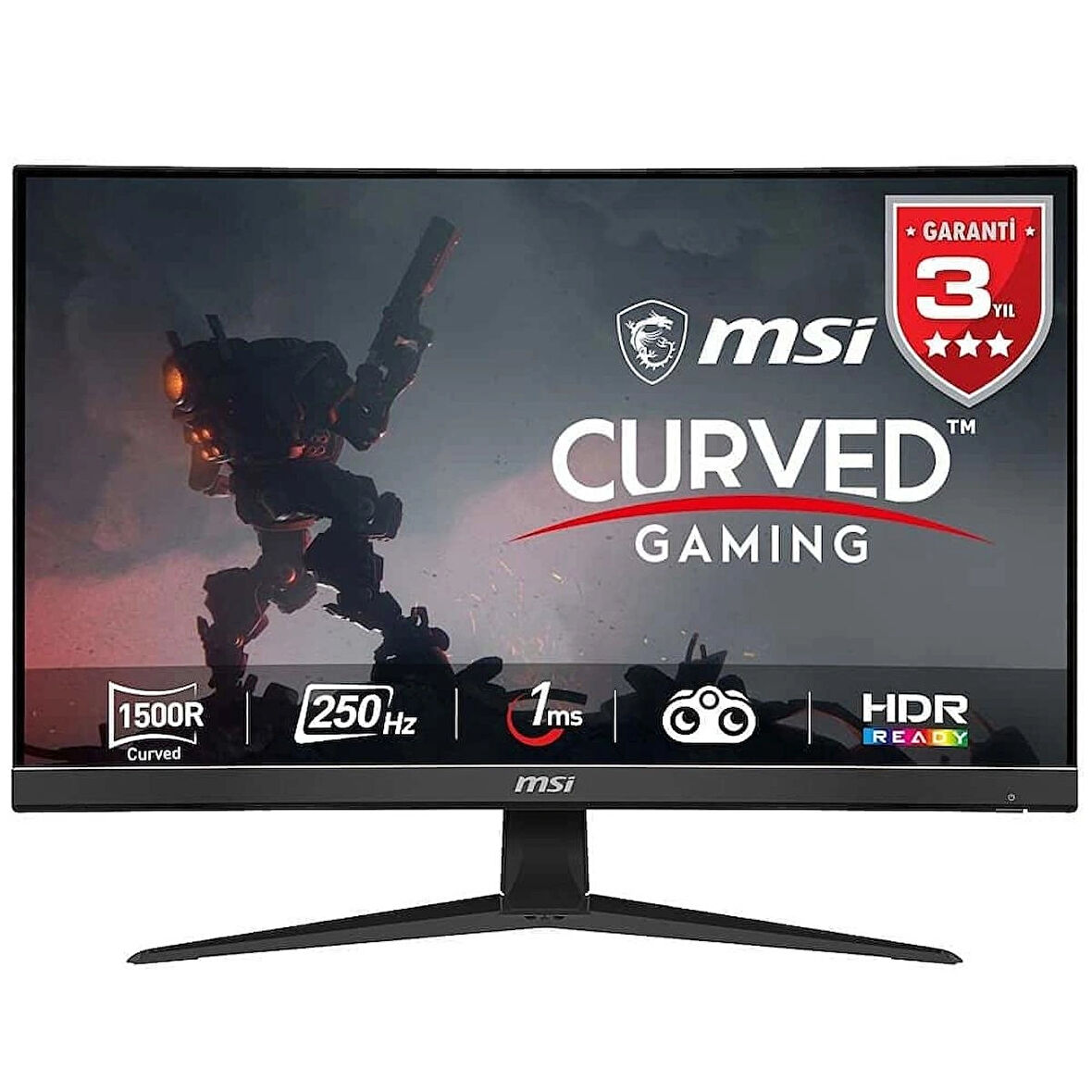 MSI G27C4X 27" 1 ms Full HD Curved 250 Hz Oyuncu Monitörü