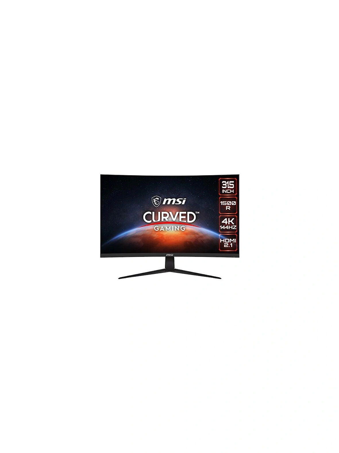 MSI G321CU 31.5" 1 ms 4K Curved 144 Hz Oyuncu Monitörü