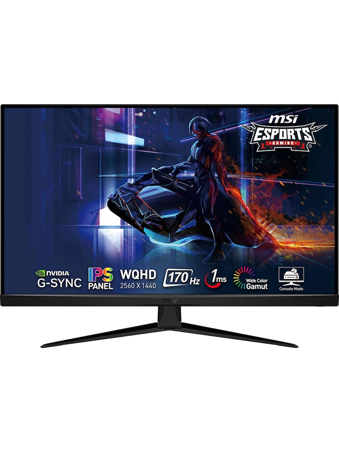 MSI G321Q 31.5" 1 ms 2K IPS 170 Hz Oyuncu Monitörü