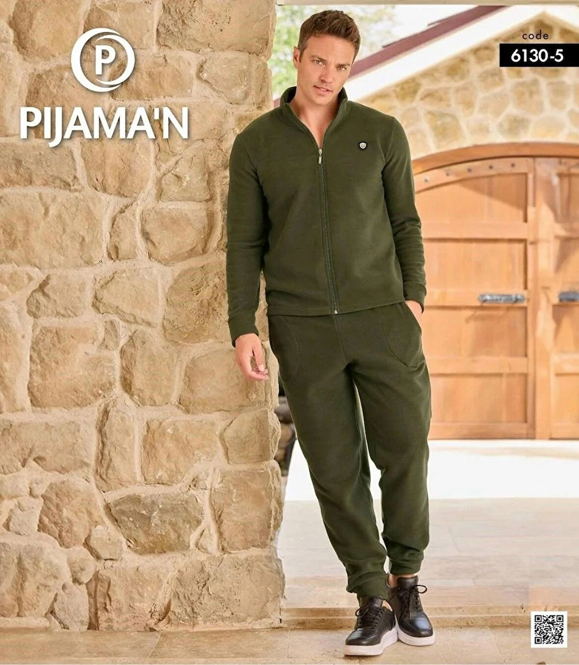 pijaman ERKEK POLAR BOY FERMUARLI TAKIM