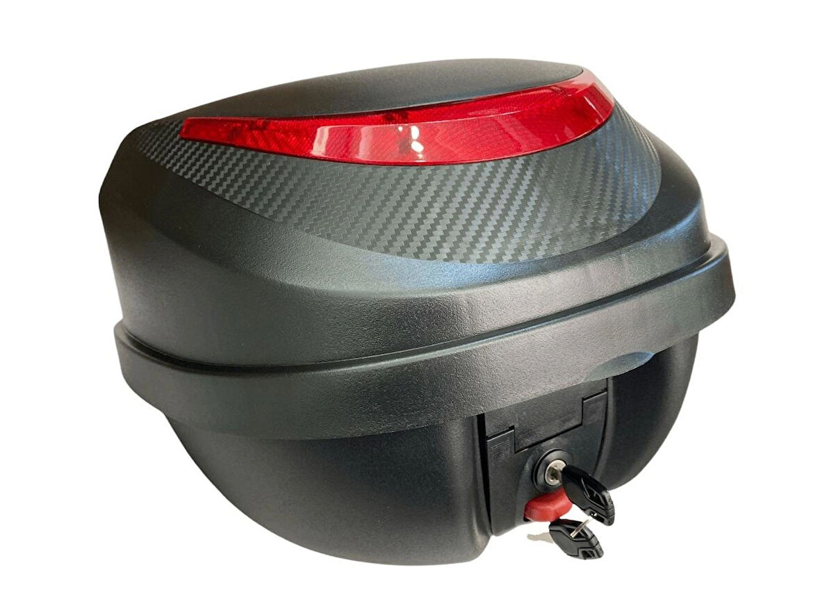 GAFF - GAFF 32 LİTRE MOTOSİKLET ARKA ÇANTA - SİYAH