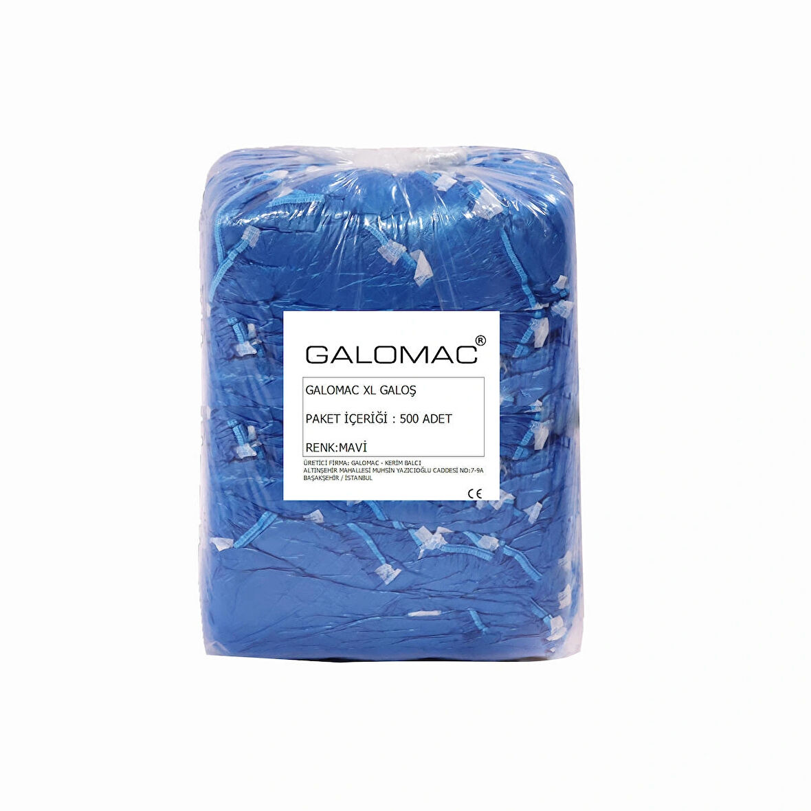 Galomac Büyük Boy Yırtılmaz Galoş 500'lü