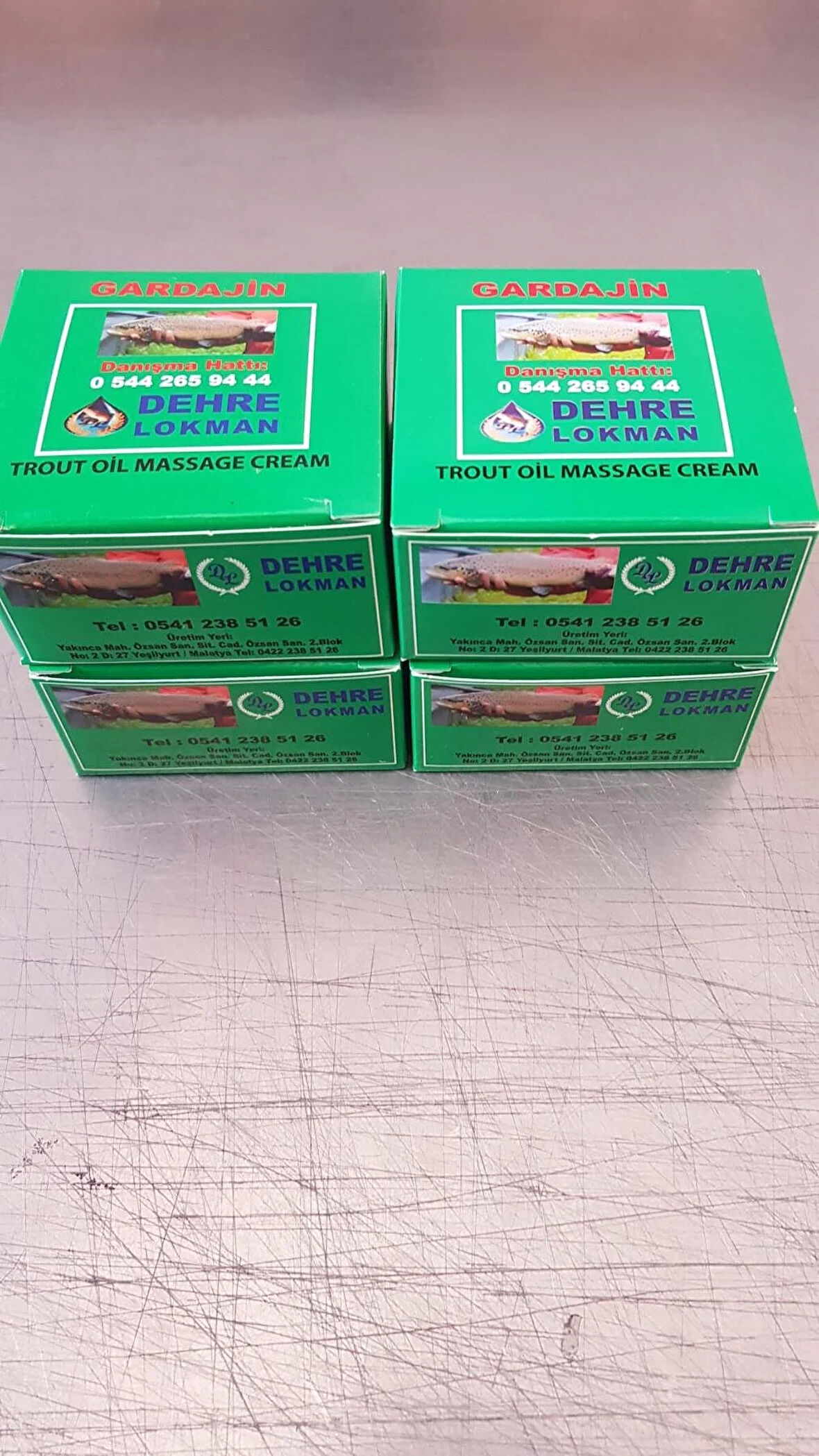 Gardajin Alabalık Yağı Özlü Krem 35gr. (4 Adet)