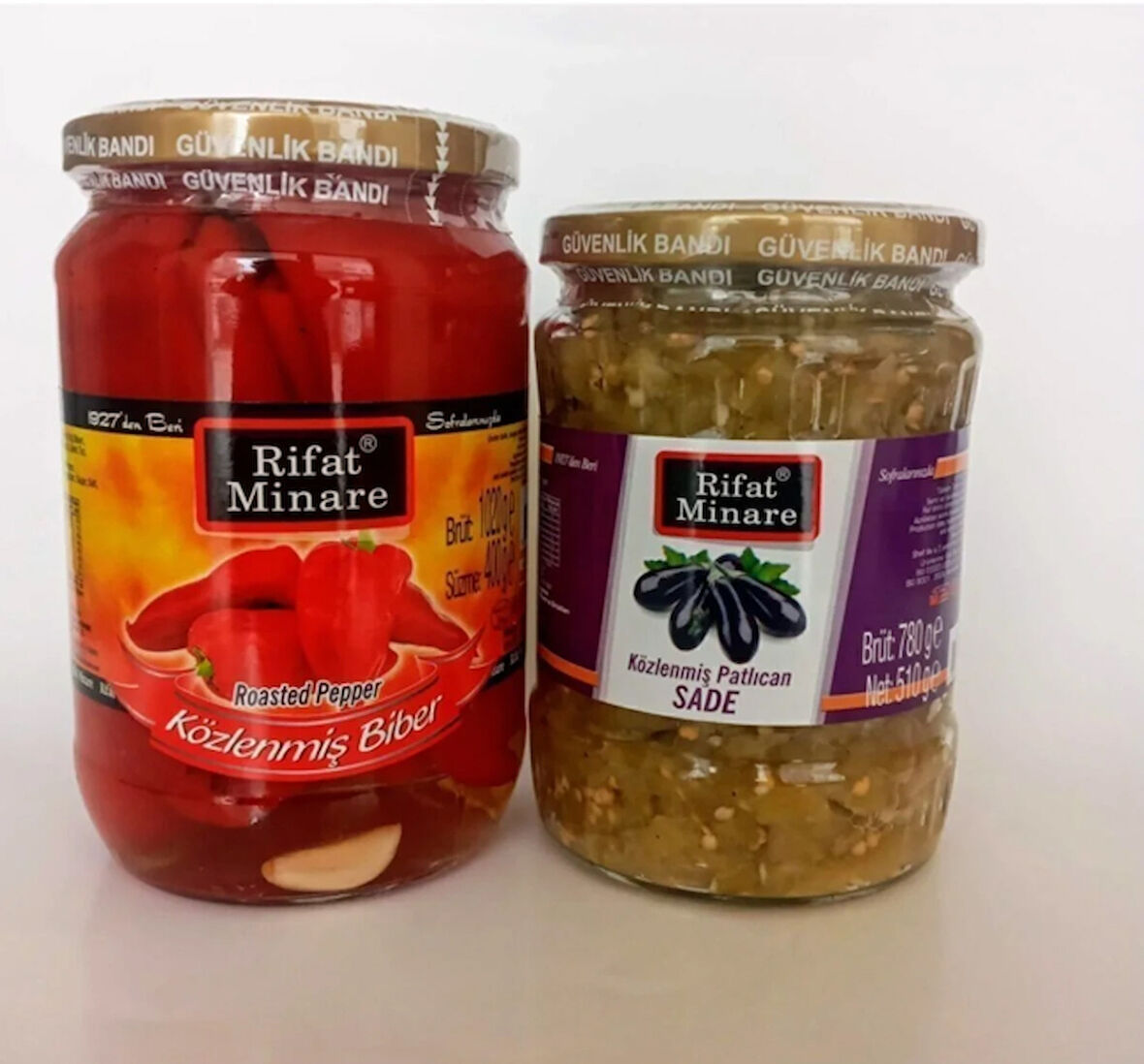 Rıfat Minare Közlenmiş Biber Ve Patlıcan