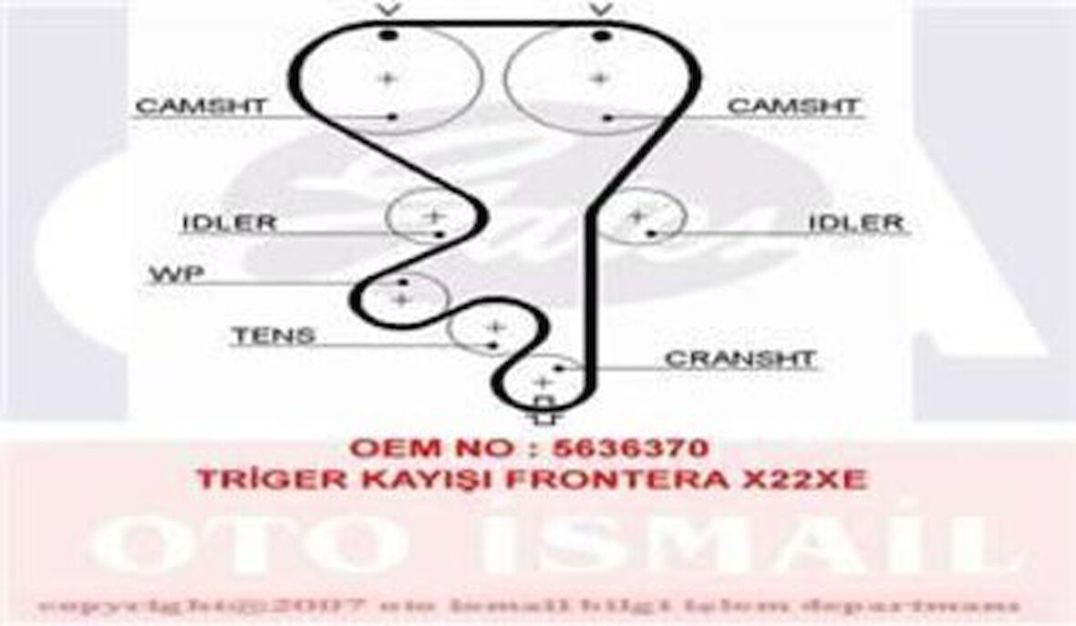 Gates 5461XS Triger Kayışı 171x240 171 Diş Frontera X22Xe Captiva Antara 2.4 Ct923 5636372