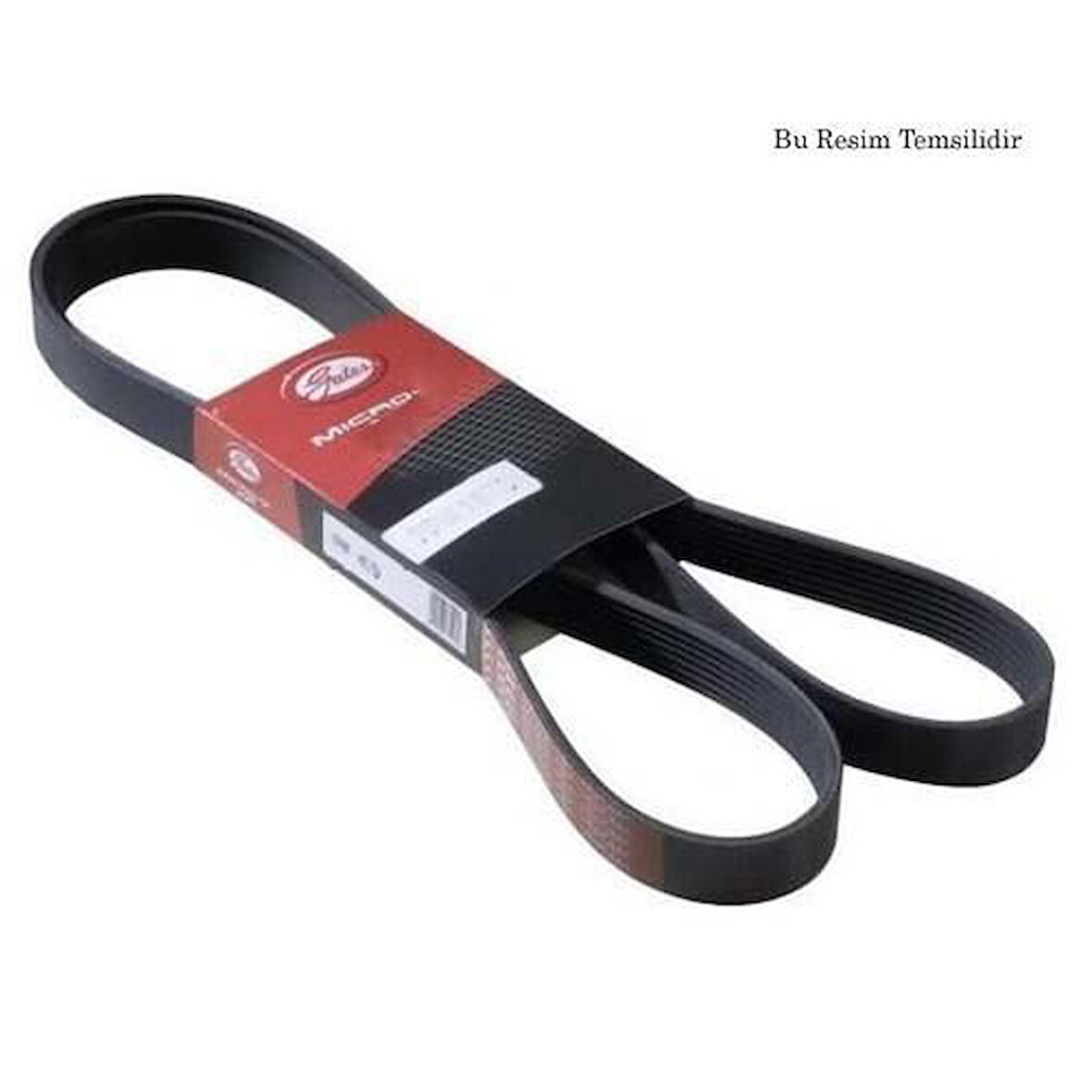 Gates 6PK1010 Kanallı V Kayışı 190 W201 83-93-Boxer Jumper 2.5D 94-206-Clio 7700859639