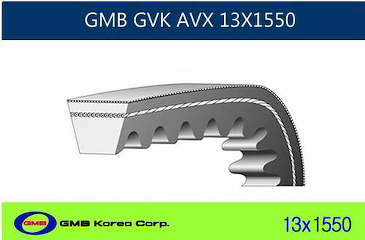 Gates AVX13x1550HD V Kayışı 921151552