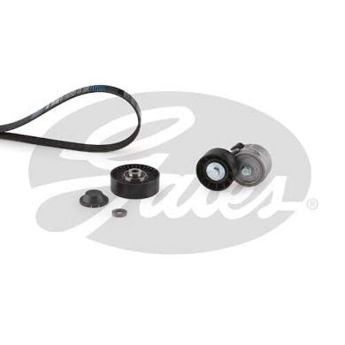 Gates K026PK1818 Alternatör Gergi Kiti Doblo Doblo Cargo 1.9D JTD Multijet 01 Palio Weekend 1.9D 01 Klimalı 8200598964
