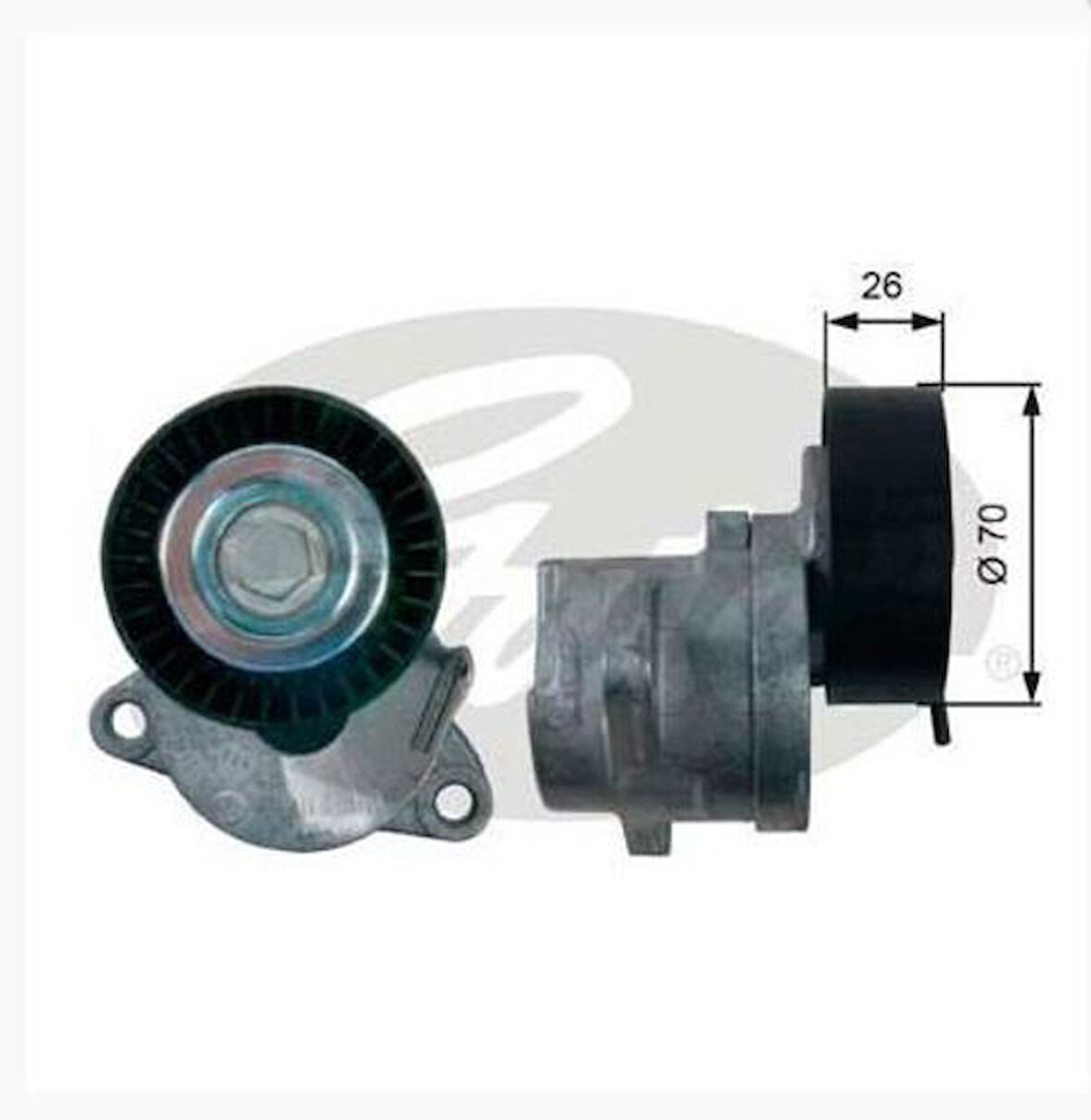 Gates T39164 Alternatör Gergisi Komple A14XER A20DTH A20Dtr A20DTC Astra J Insignia Zafira C 55562864