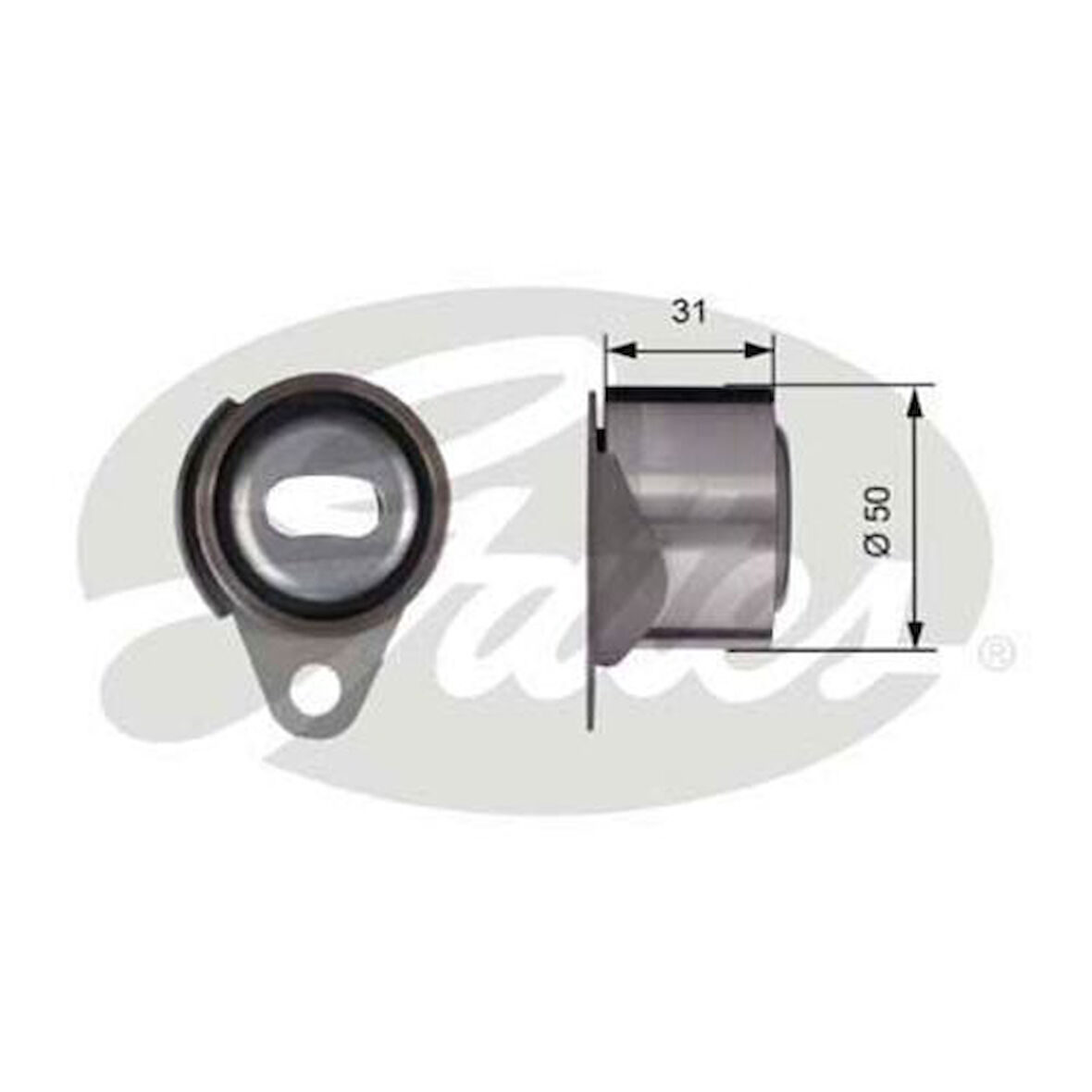 Gates T41157 Eksantrik Gergi Rulmanı Clıo Expres- Kangoo- Carısma 1.9 Dcı Kucuk